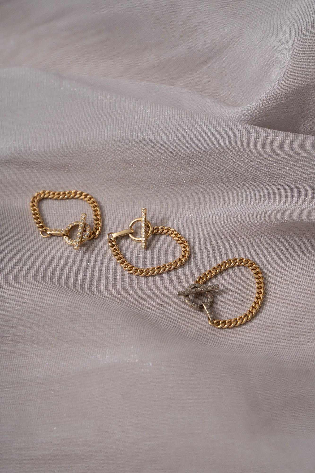 MONAKAjewellery Mantel Chain Full Diamond Ring /K18YG&K18WG