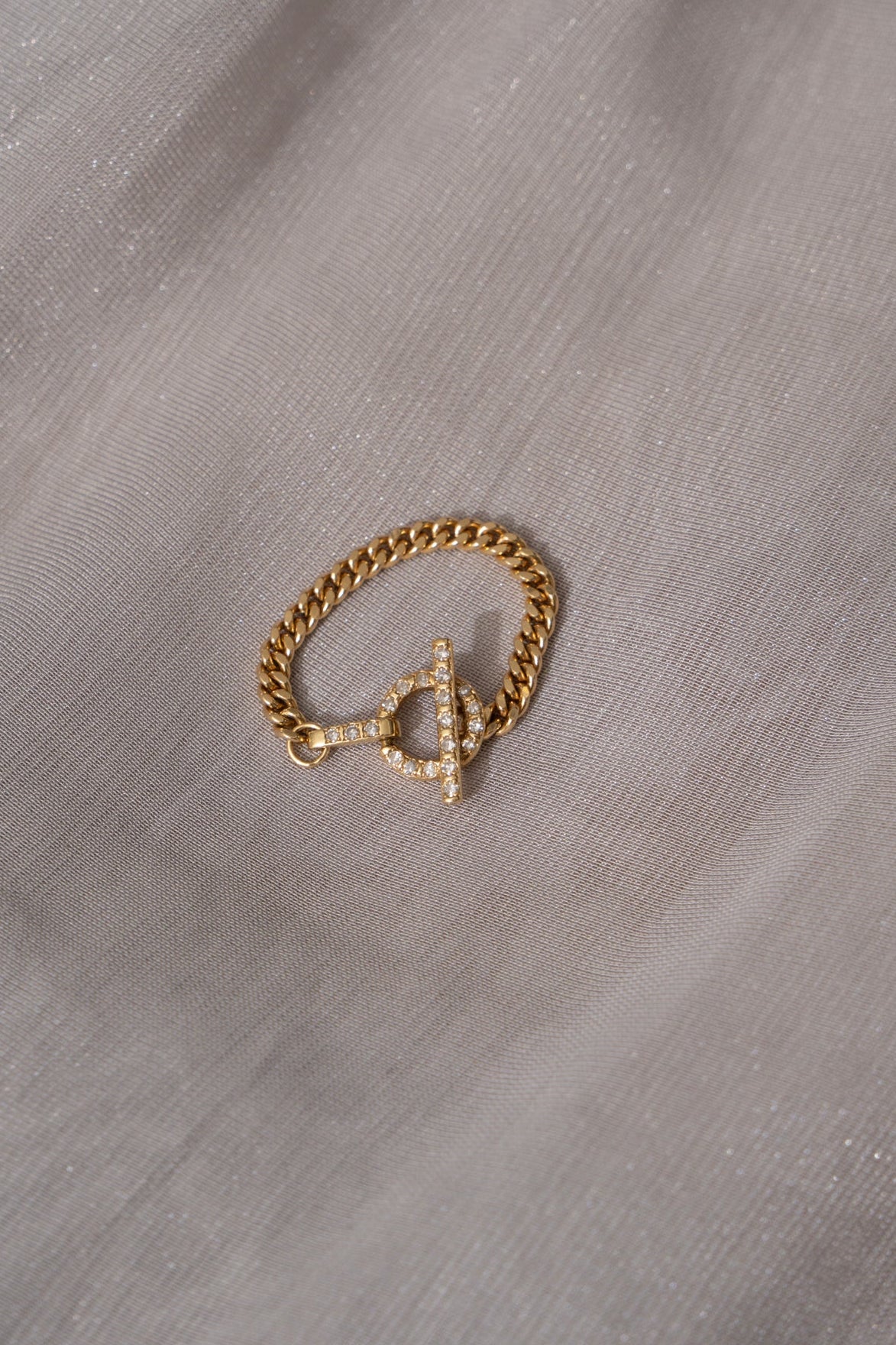 MONAKAjewellery Mantel Chain Full Diamond Ring /K18