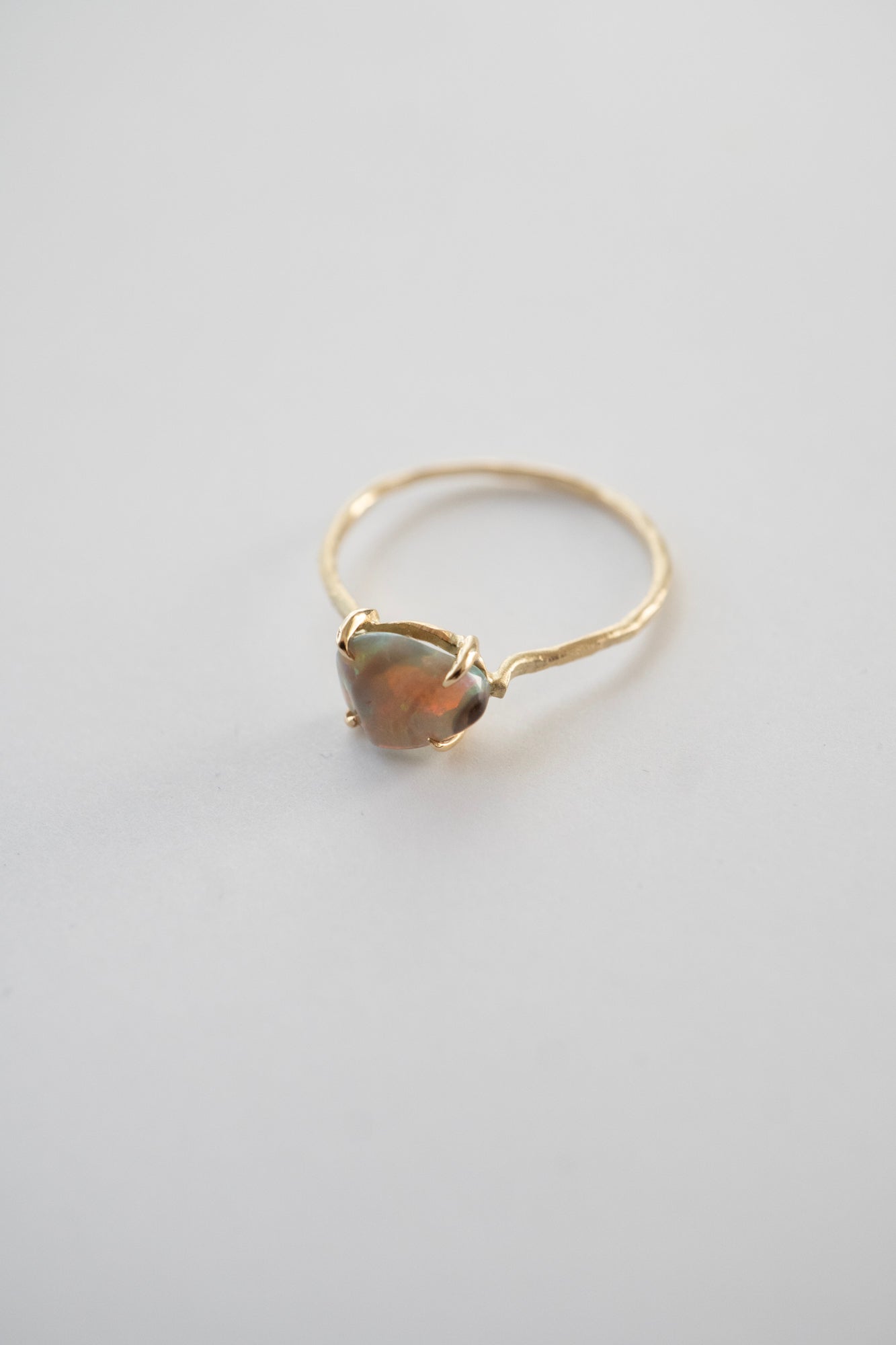 MONAKA jewellery Flat Opal モナカジュエリーオパールリング /K14