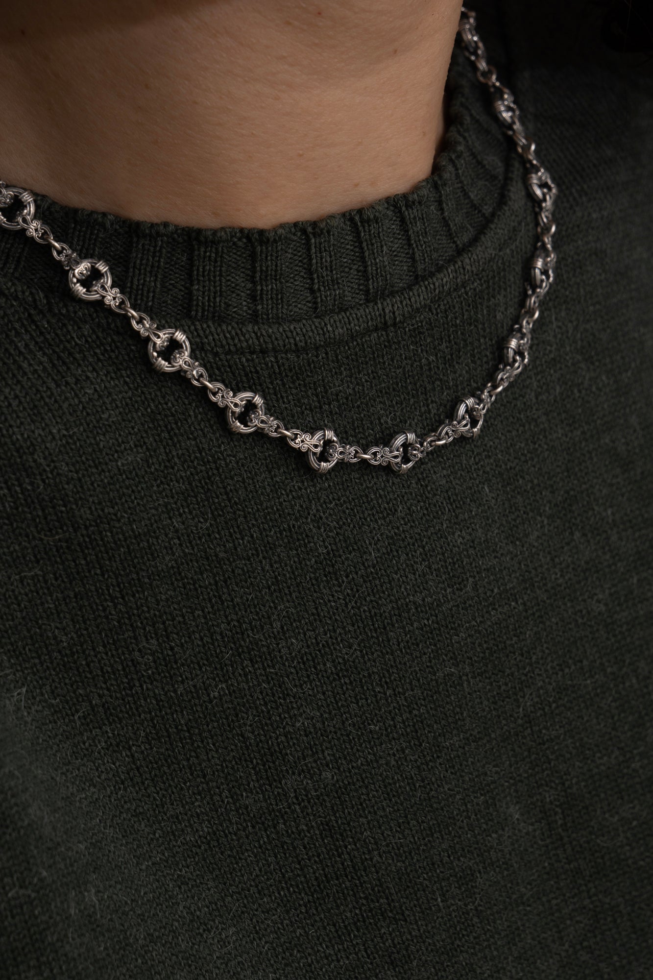 Gerochristo The Flower Chain Necklace ジェロクリスト フローラル