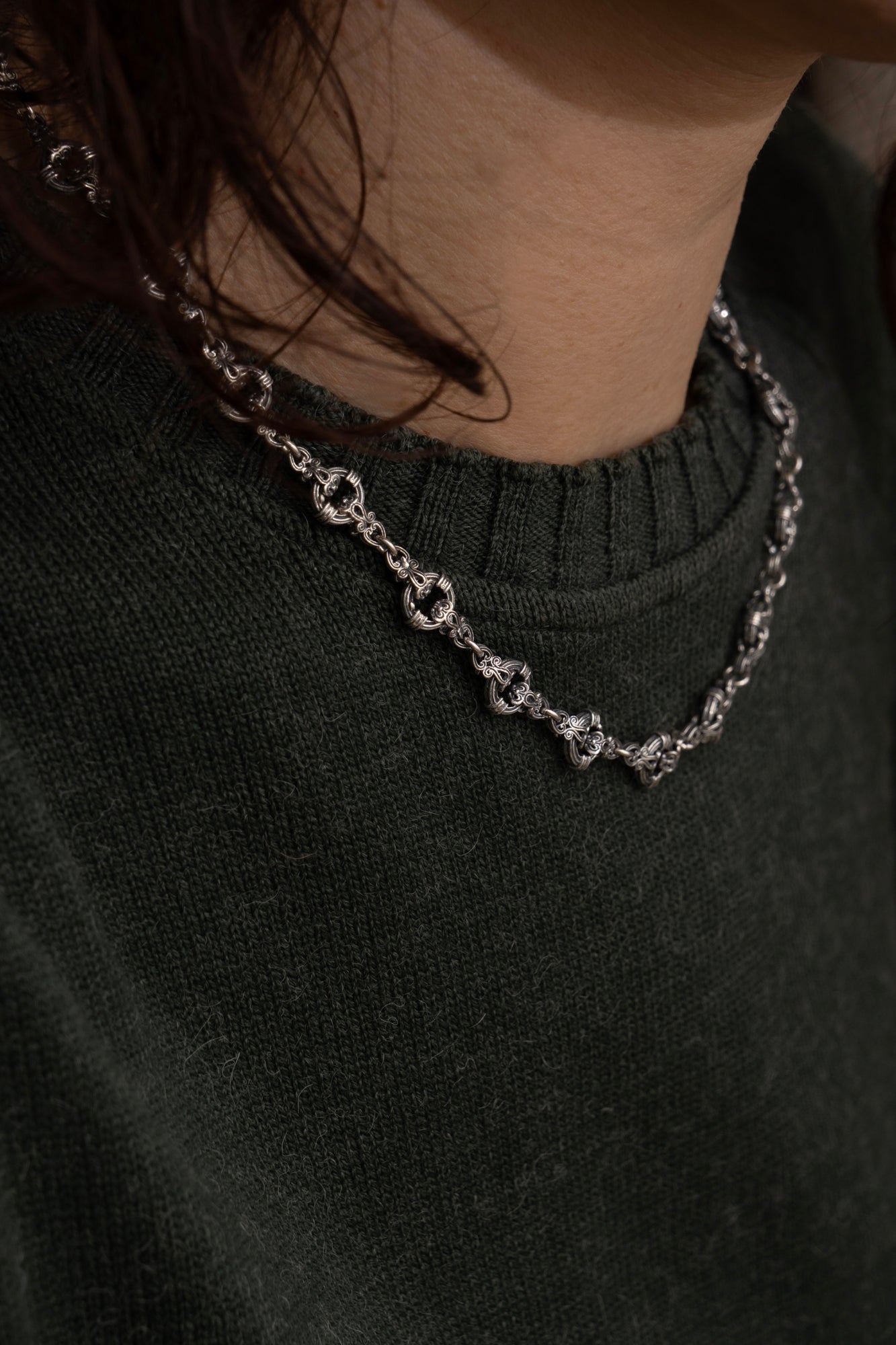 Gerochristo The Flower Chain Necklace ジェロクリスト フローラル