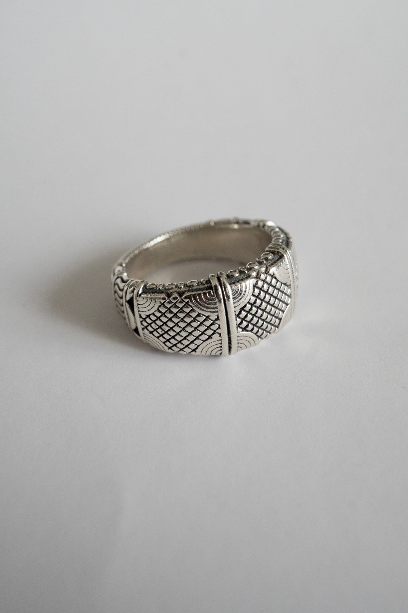 Gerochristo Alexandrian Wide Band Ring ジェロクリスト シルバーリング