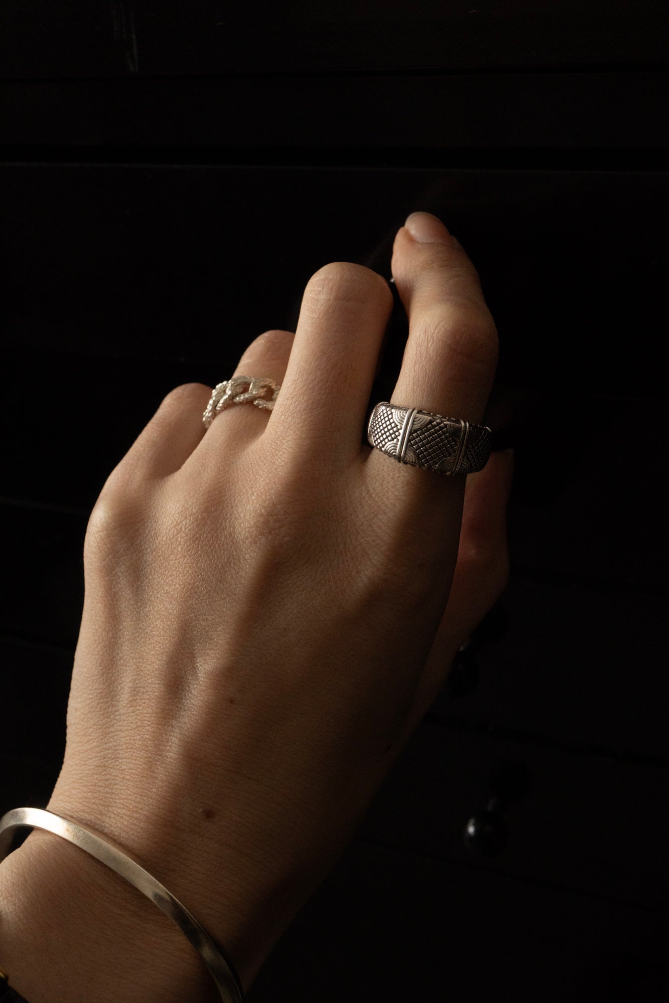 Gerochristo Alexandrian Wide Band Ring ジェロクリスト シルバーリング