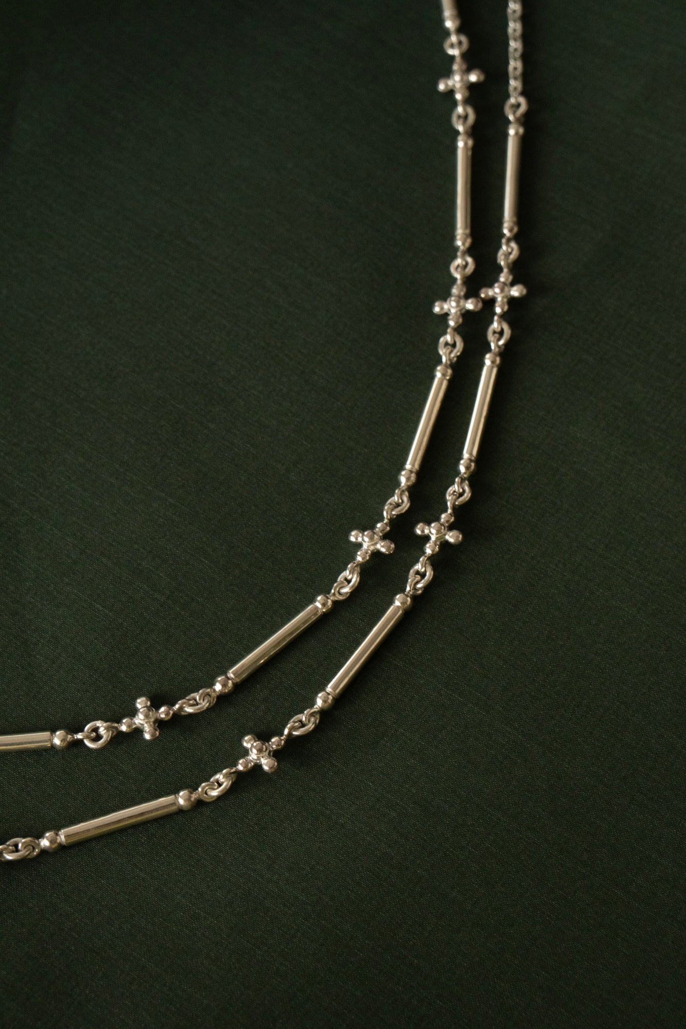 WAKAN SILVER SMITH Breastplate Necklace /Silver