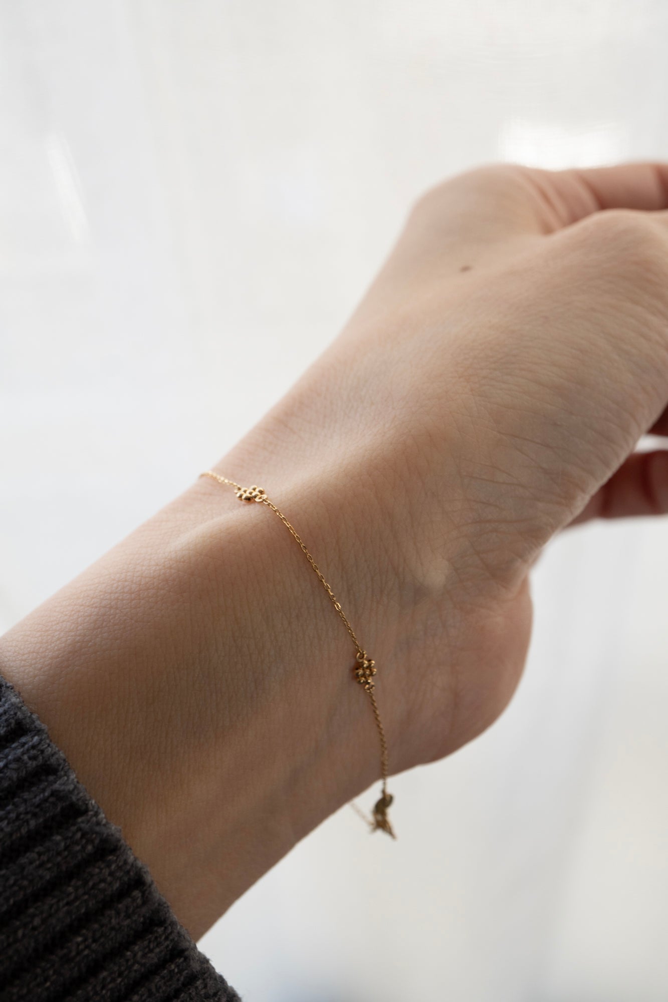 MONAKA jewellery モナカジュエリー デイジーフラワーブレスレット