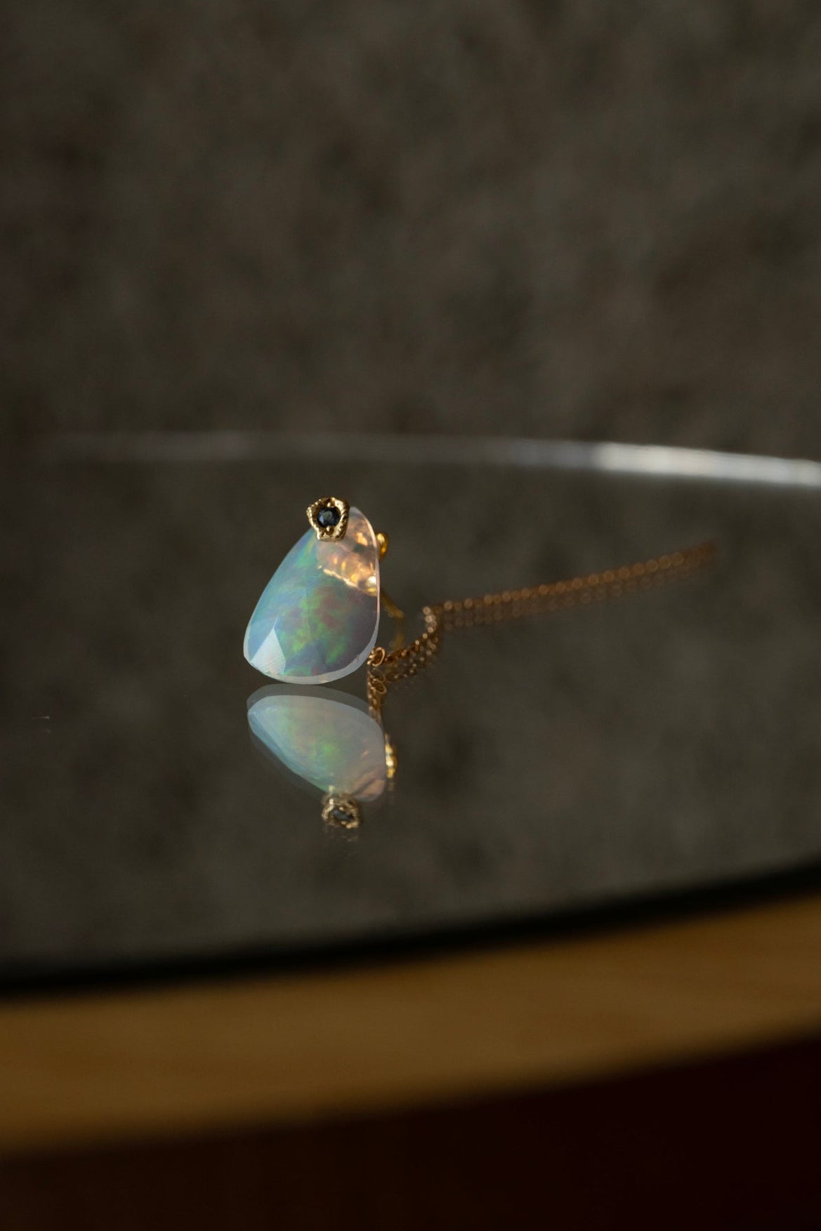 MONAKA jewellery flat Opal Pierce /K18