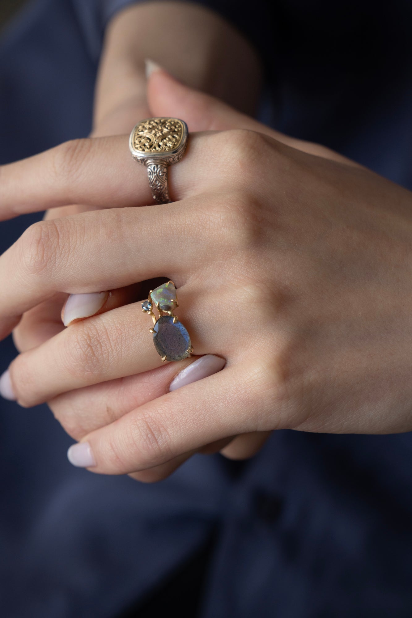 MONAKA jewellery Prong Alexandrite Ring モナカジュエリー