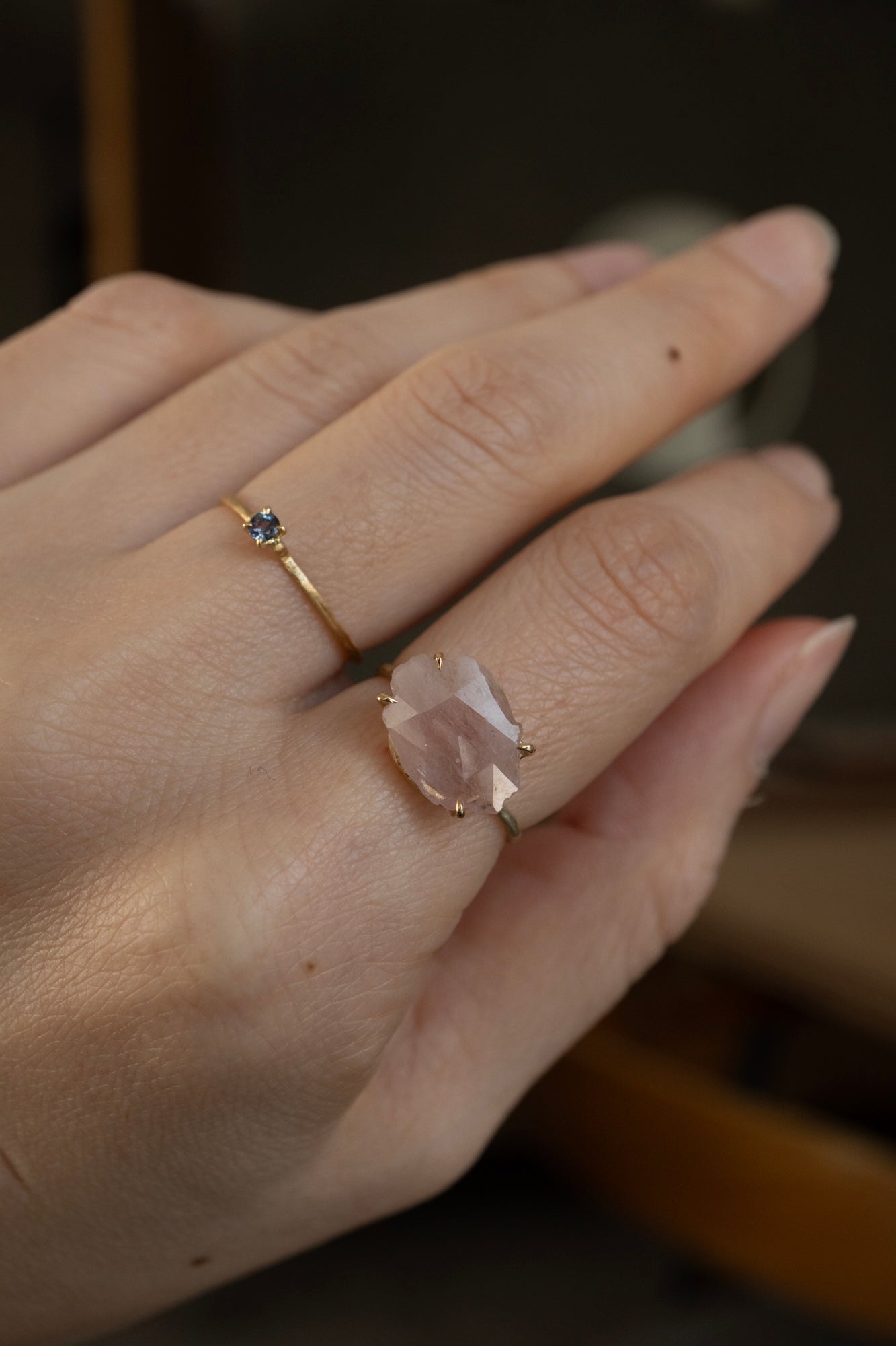 MONAKA jewellery Prong Alexandrite Ring /K18