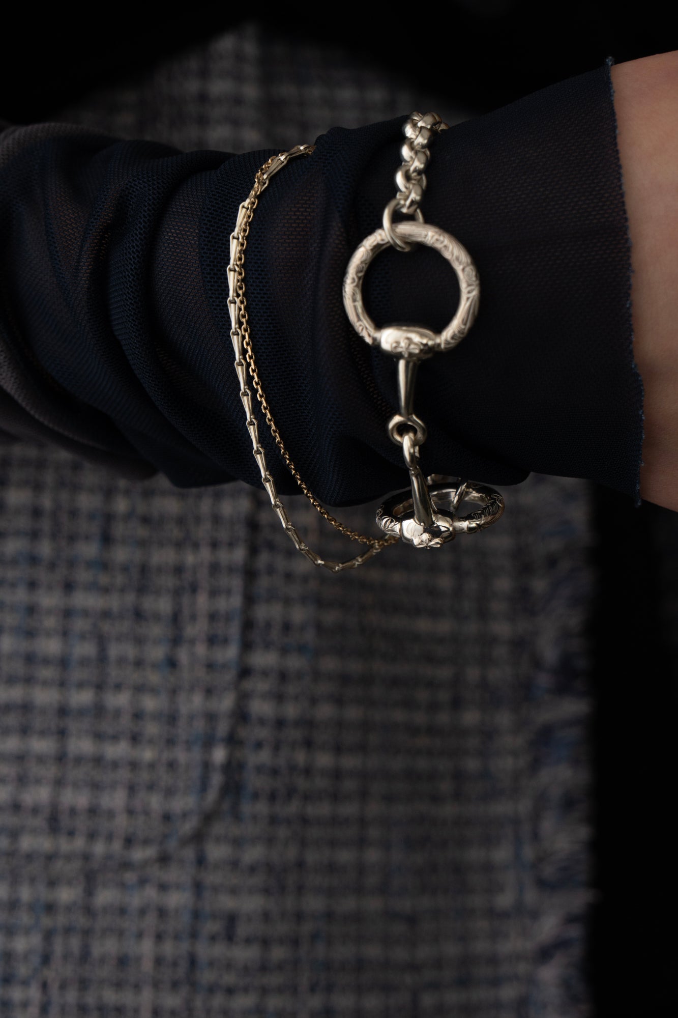 WAKAN SILVER SMITH ワカンシルバースミス K10 Horse Shoe Combination