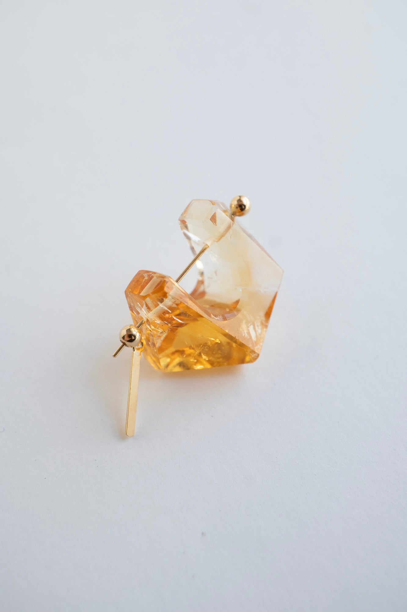 MONAKAjewellery Citrine Rock Pierce /K18