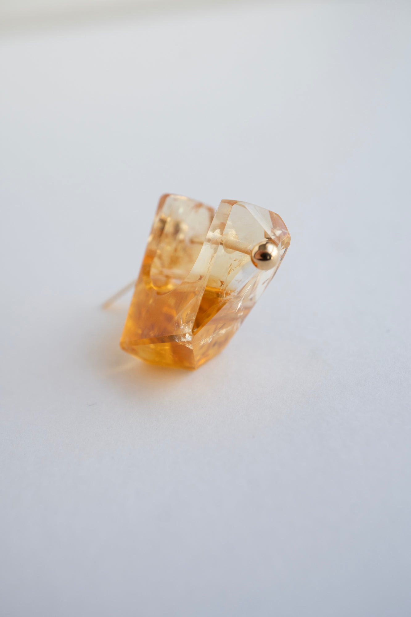 MONAKAjewellery Citrine Rock Pierce /K18