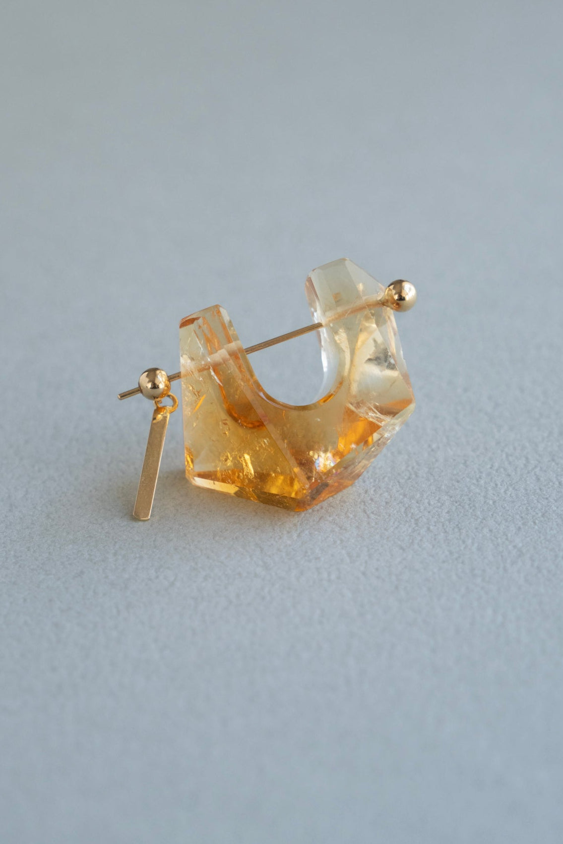 MONAKAjewellery Citrine Rock Pierce /K18
