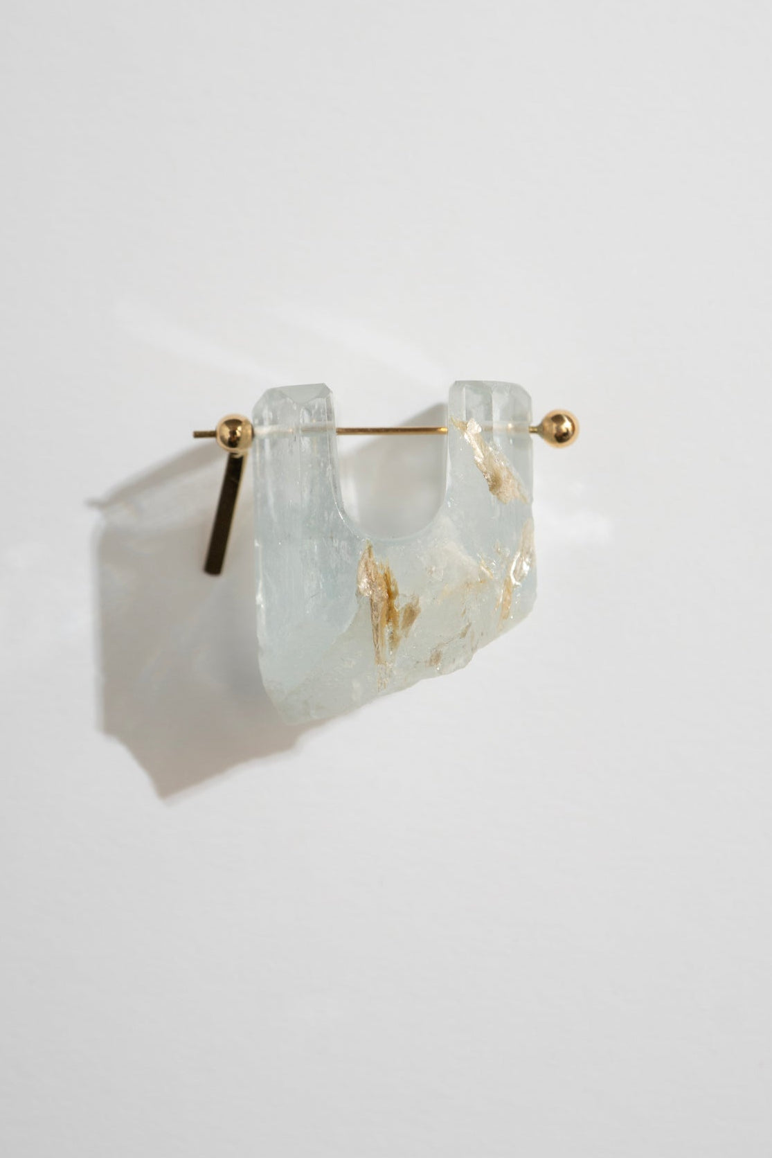 MONAKAjewellery Aquamarine Rock Pierce /K18