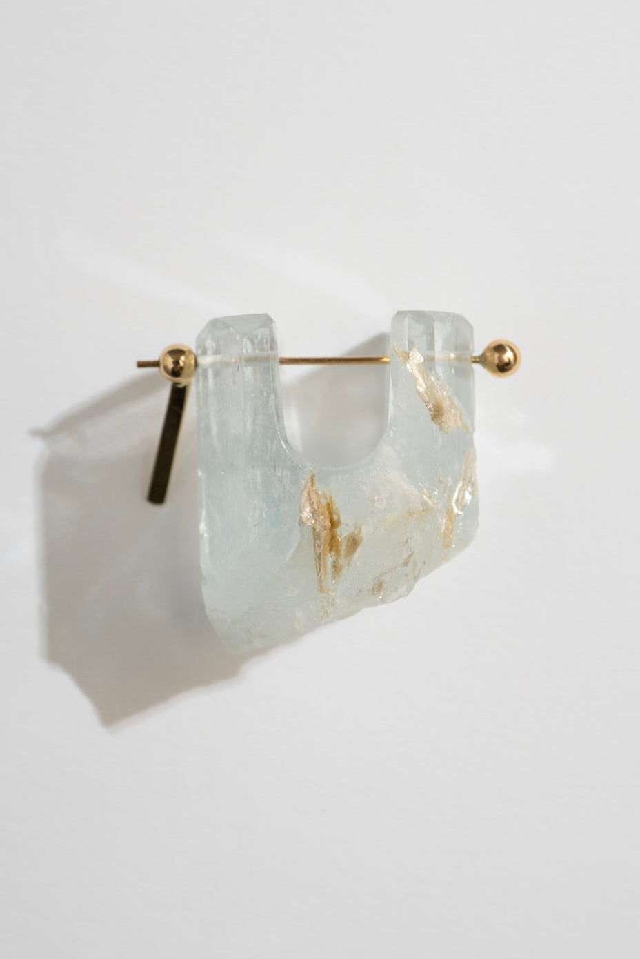 MONAKAjewellery Aquamarine Rock Pierce /K18
