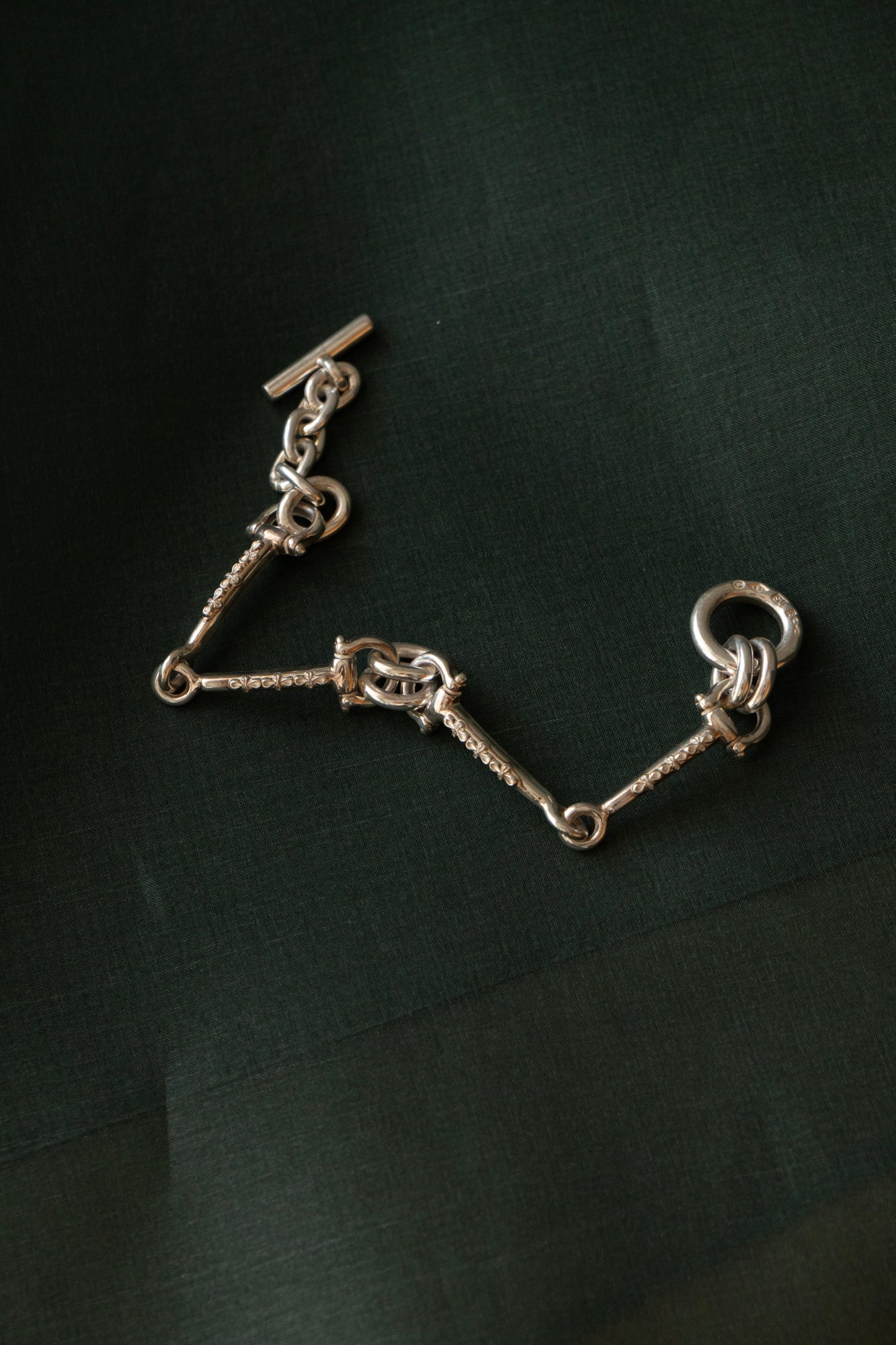 WAKAN SILVER SMITH ワカンシルバースミス Mobius Pattern Horse Bit