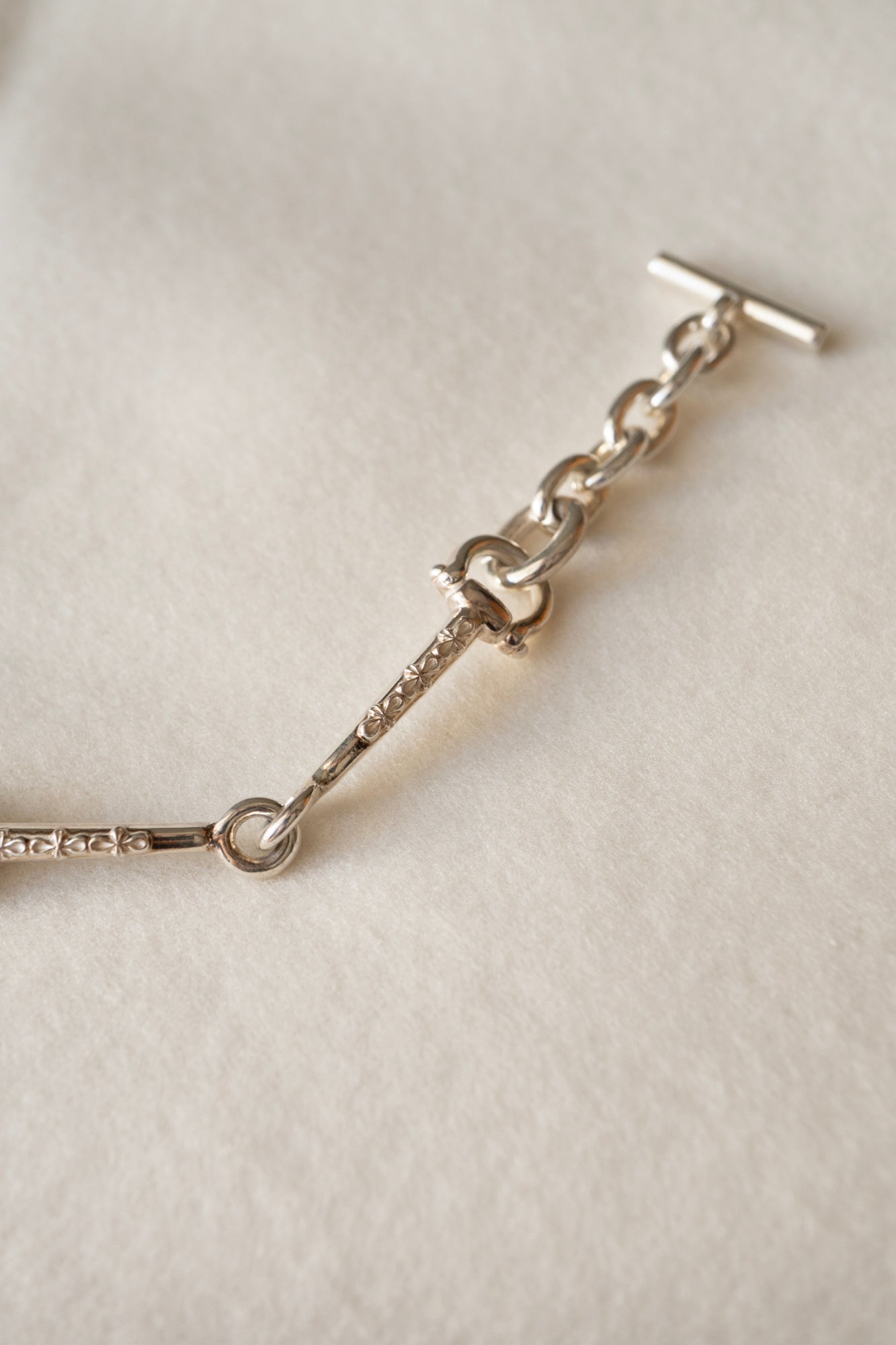 WAKAN SILVER SMITH ワカンシルバースミス Mobius Pattern Horse Bit
