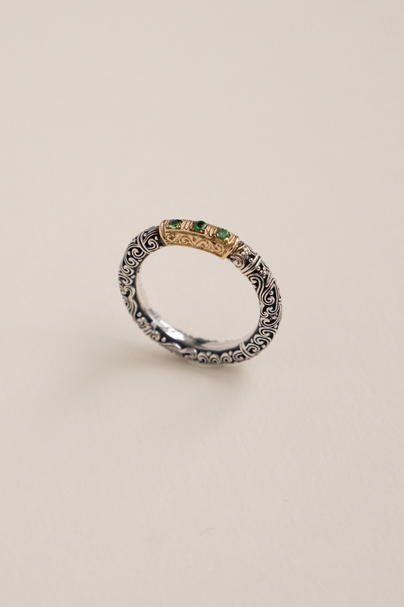Gerochristo Eden's Garden Ring Tsavorite ジェロクリスト