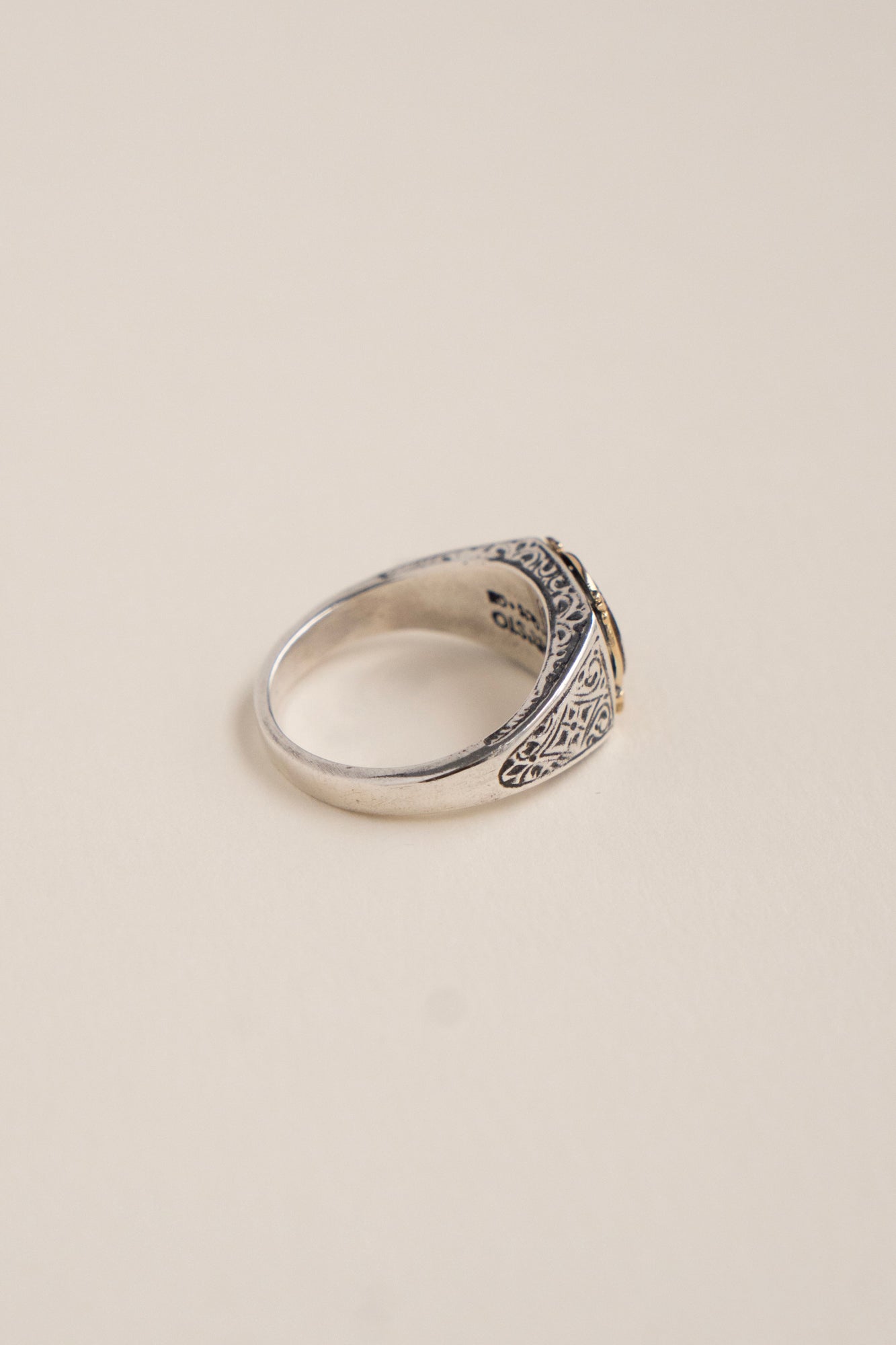 Gerochristo Mini Vergina Square Ring ジェロクリスト ヴェルギナ