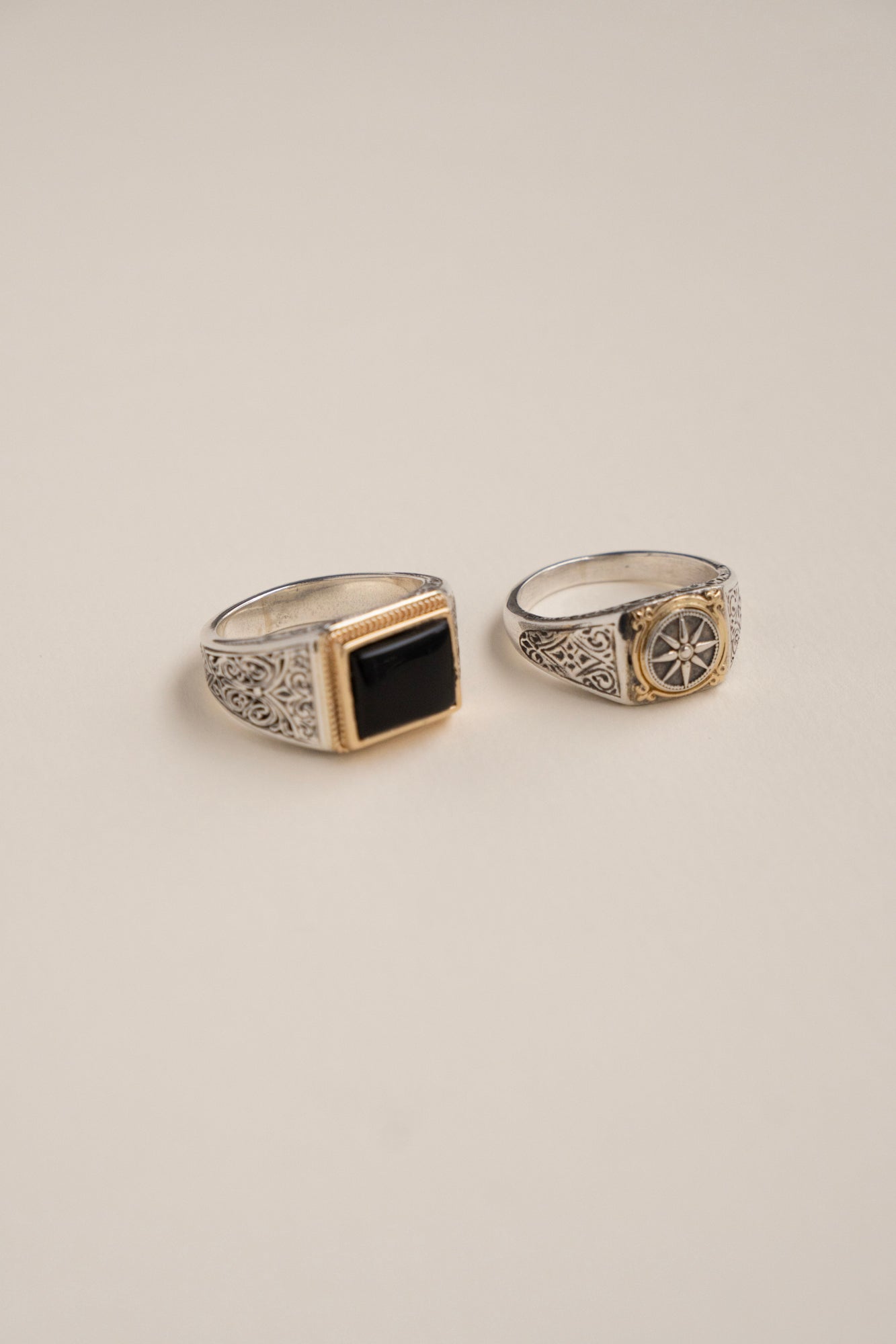 Gerochristo Classic Signet Ring Onyx ジェロクリスト オニキス