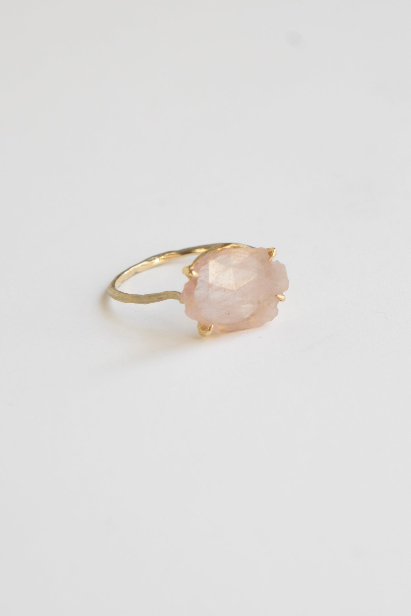 MONAKA jewellery Flat Pink Sapphire Ring /K14