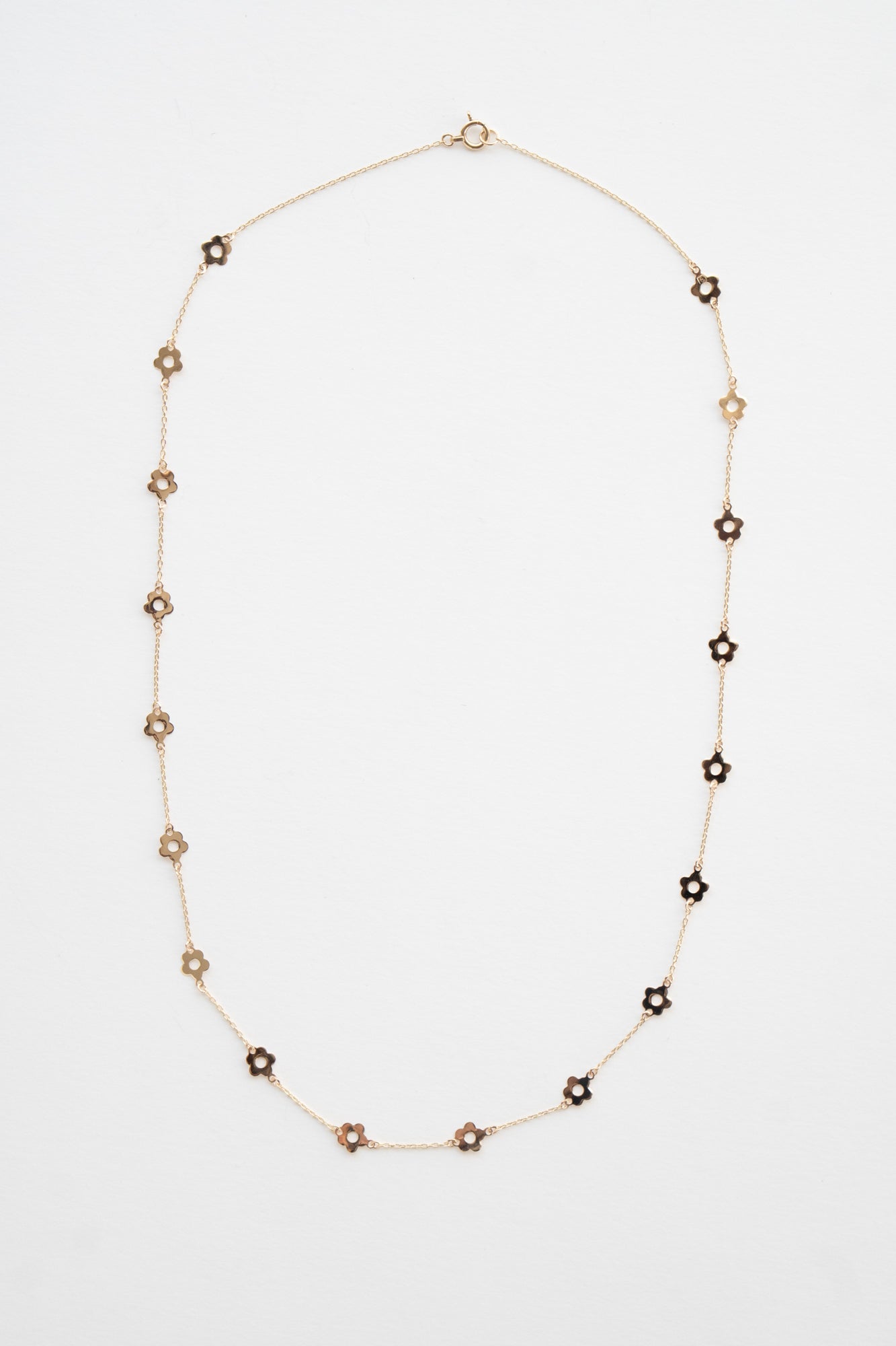 bohem Loop×Loop Flower Necklace A /K10 - patchouli Exclusive
