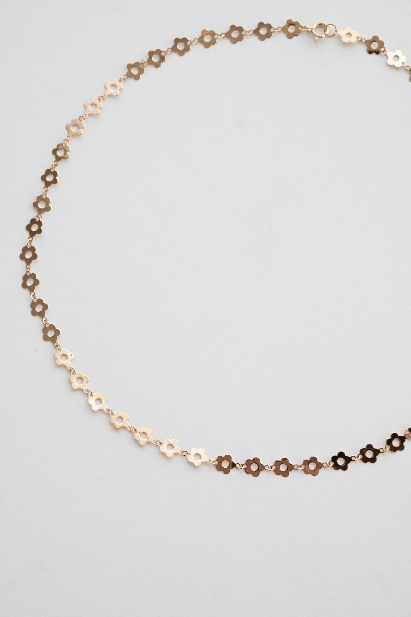 bohem Loop×Loop Flower Necklace B /K10