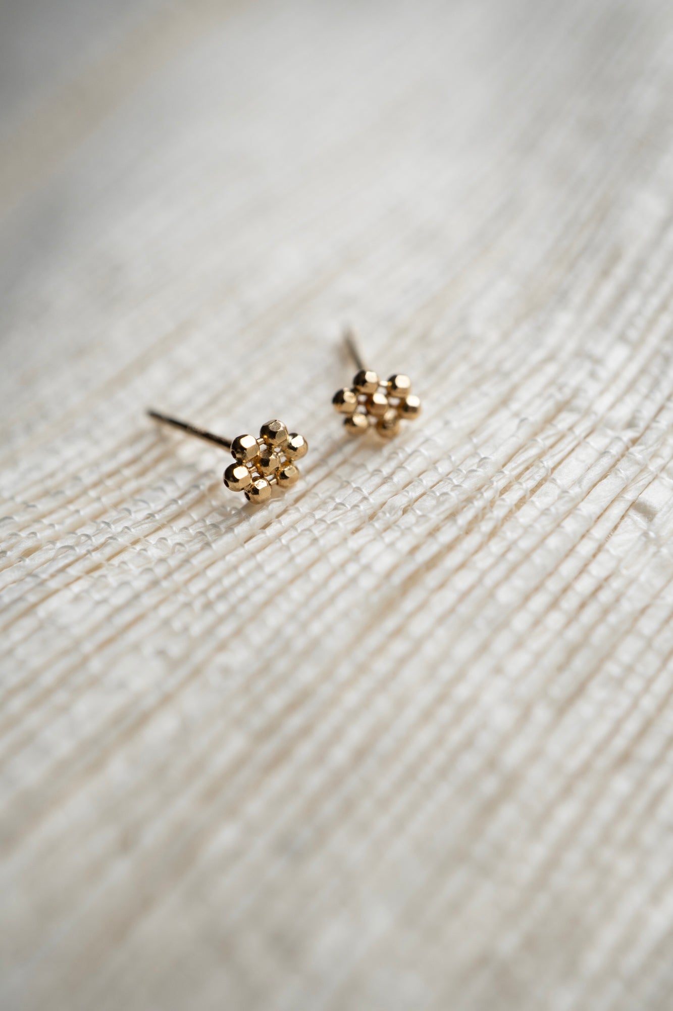 MONAKA jewellery Daisy Pierced Earrings / K18
