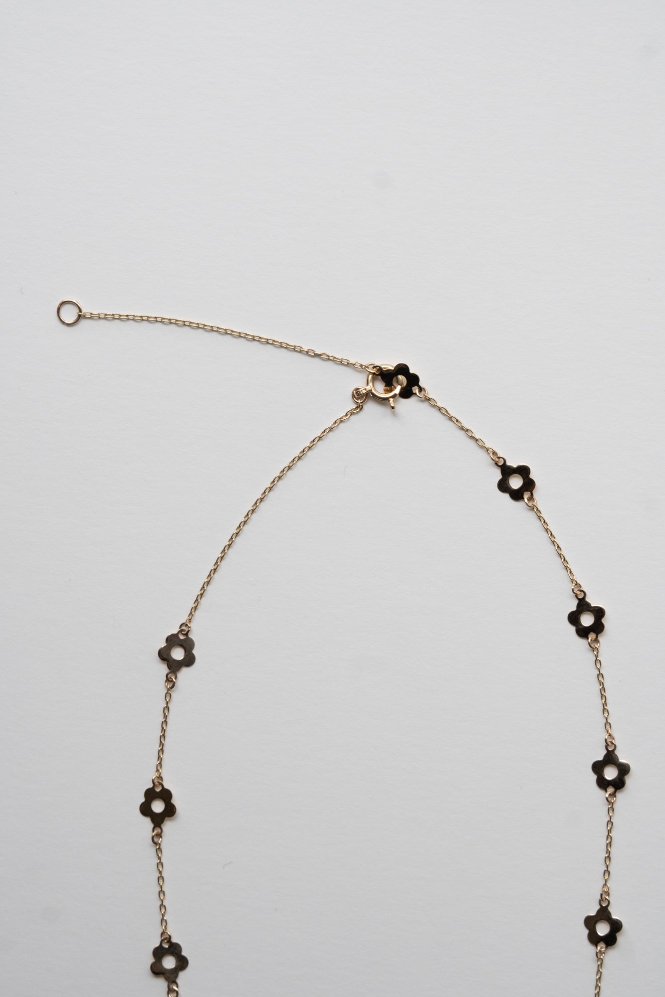 bohem Loop×Loop Flower Necklace A /K10 - patchouli Exclusive