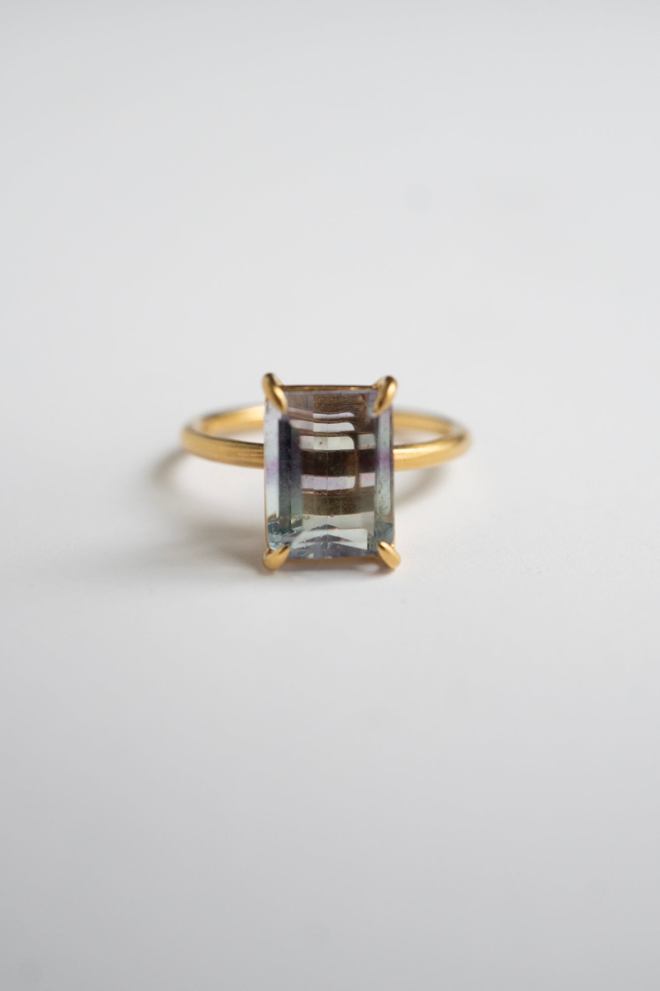 bohem Fluorite Ring Blue /K10