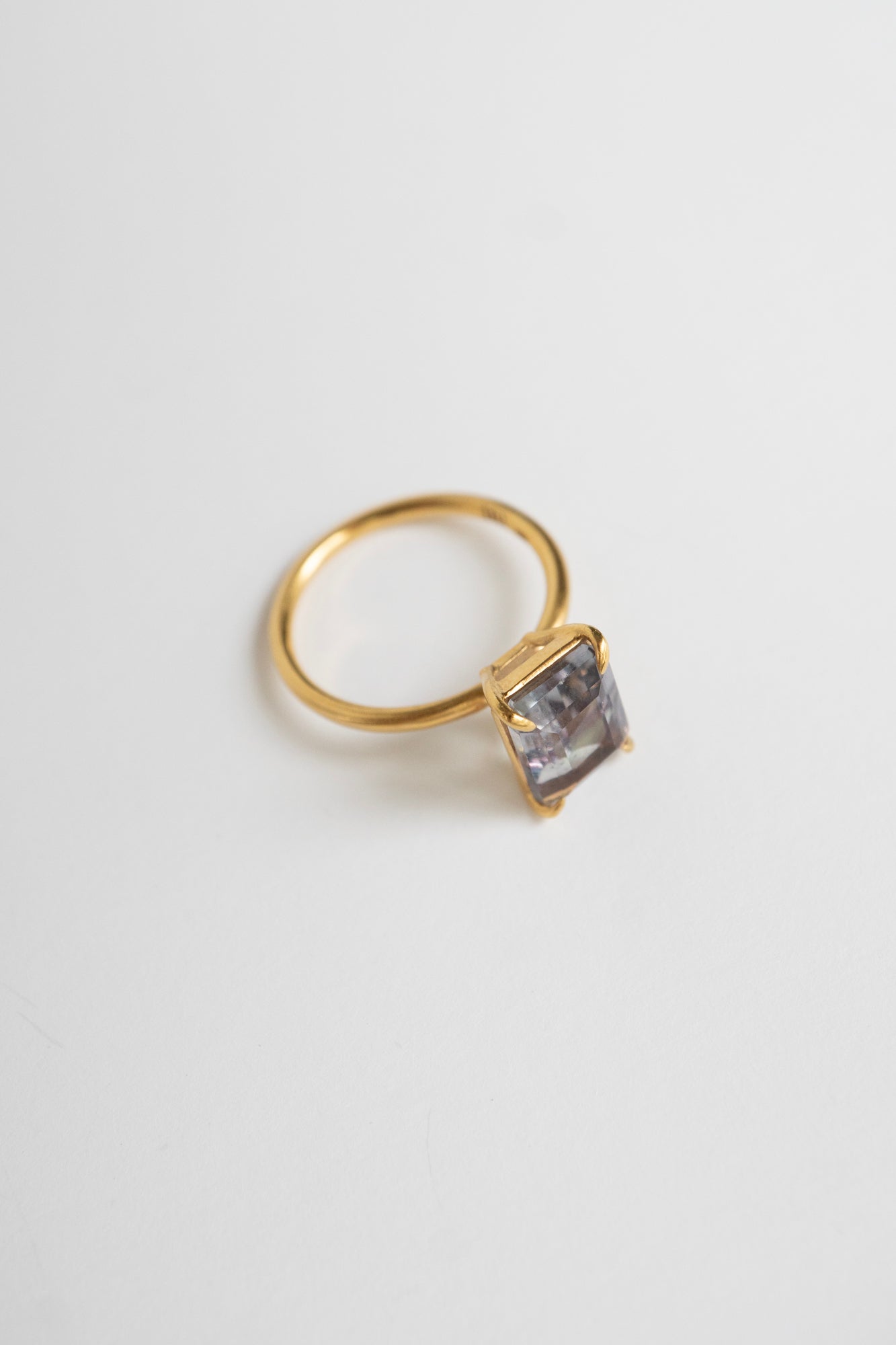 bohem Fluorite Ring Blue /K10