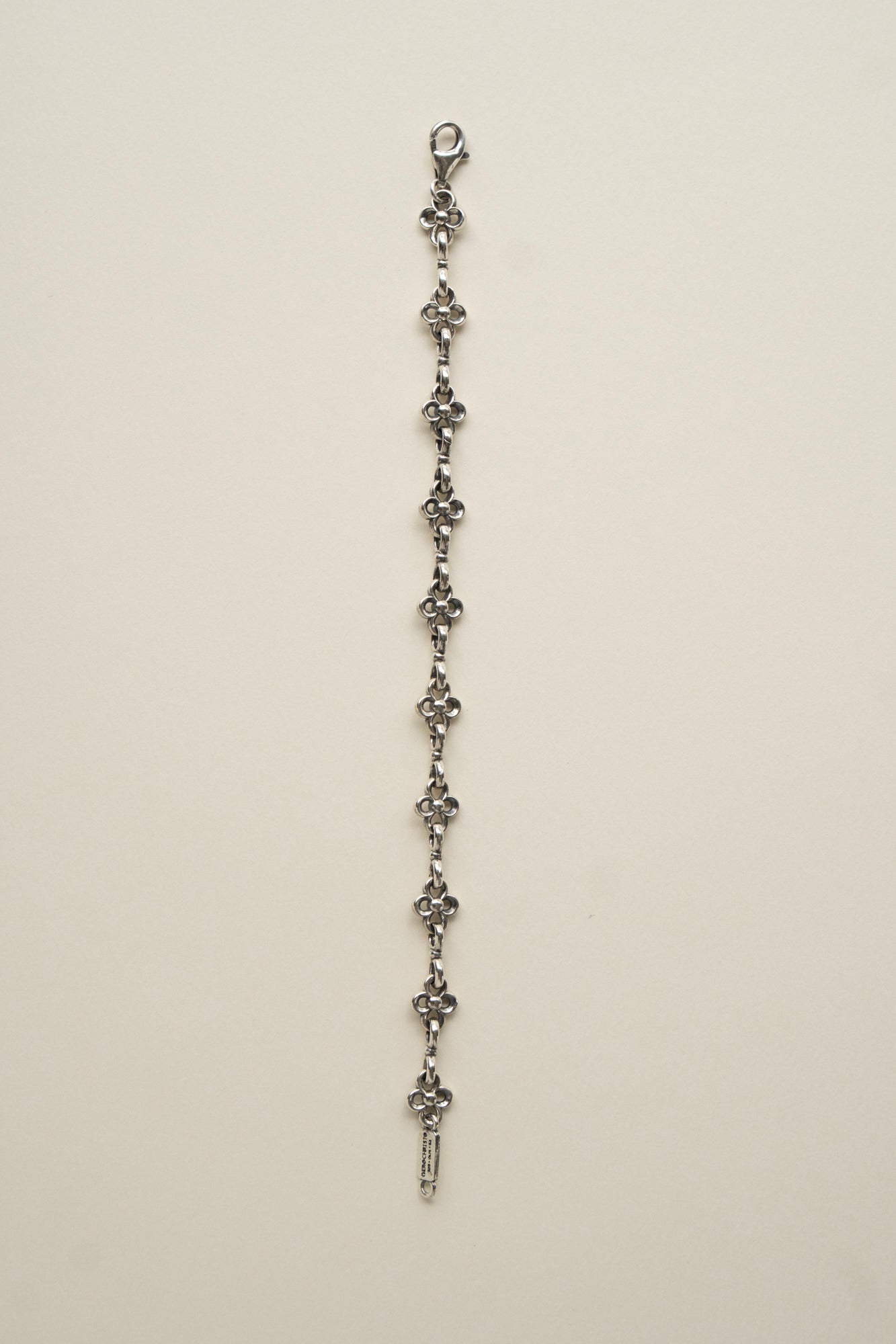 Gerochristo The Flower Chain Bracelet /Silver