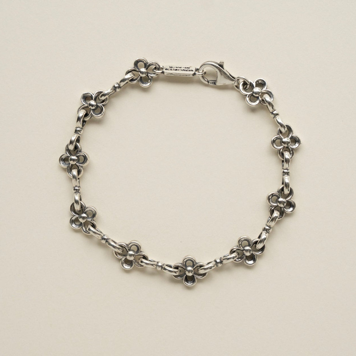 Gerochristo The Flower Chain Bracelet ジェロクリスト フラワー 