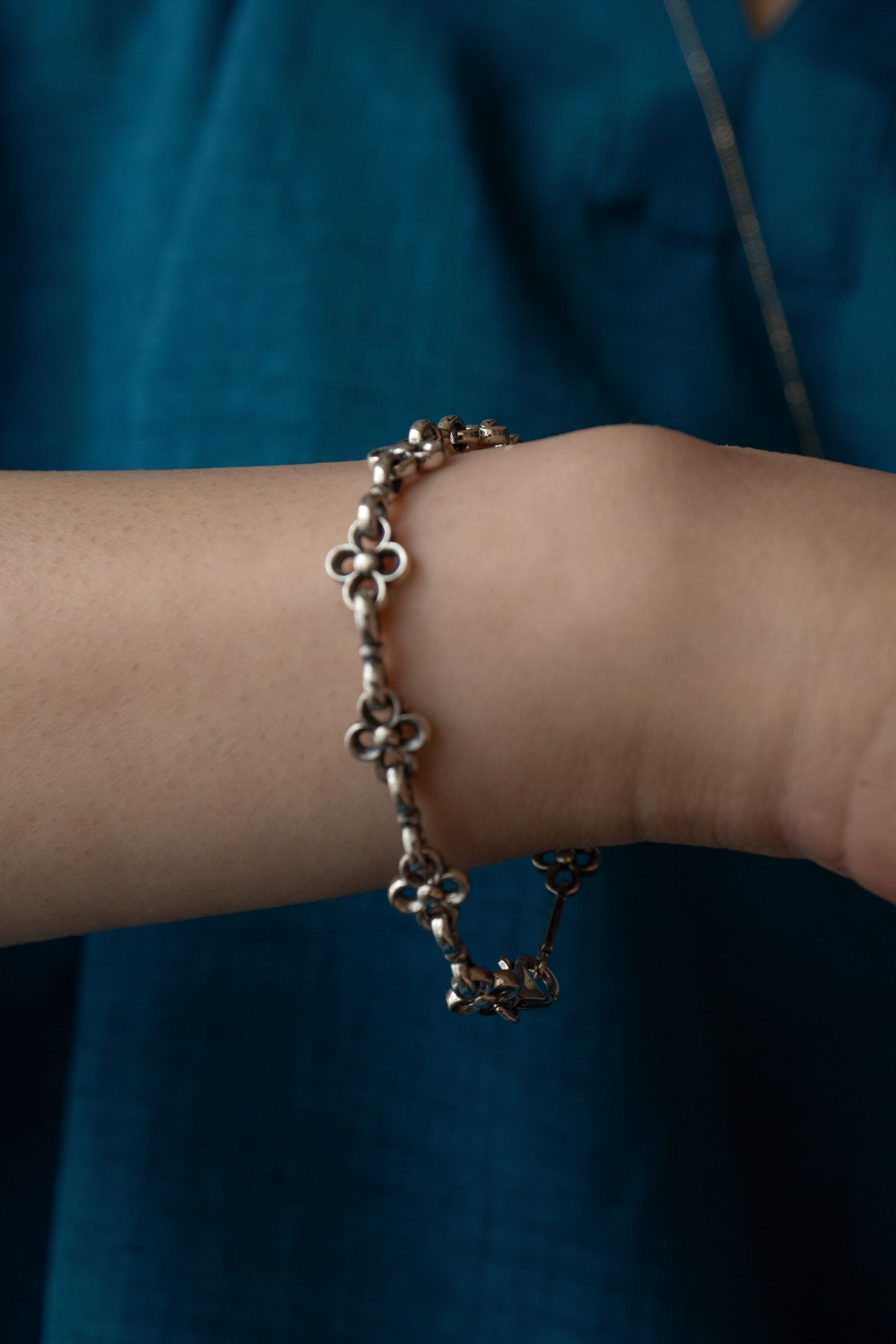 Gerochristo The Flower Chain Bracelet ジェロクリスト フラワー