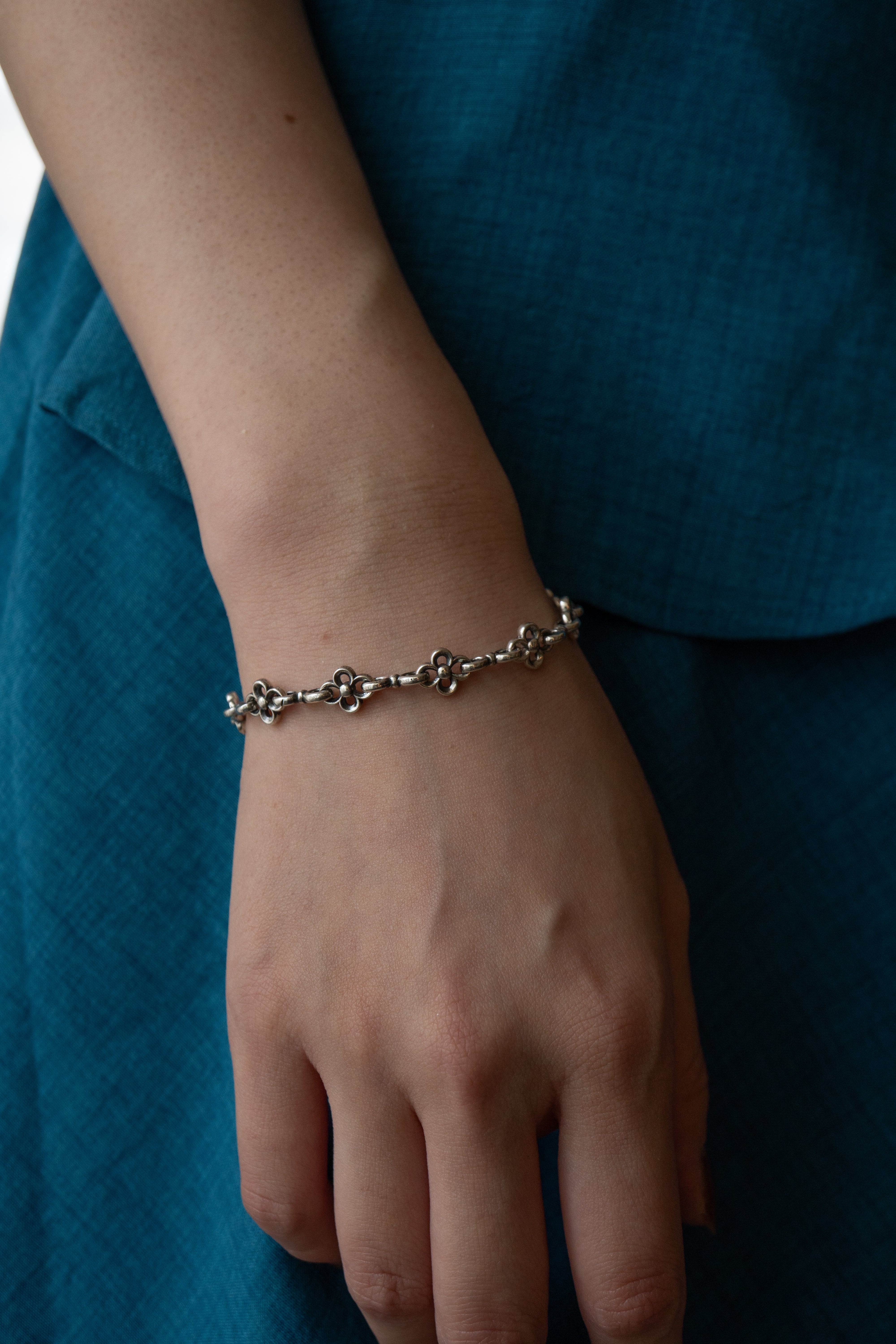 Gerochristo The Flower Chain Bracelet ジェロクリスト フラワー