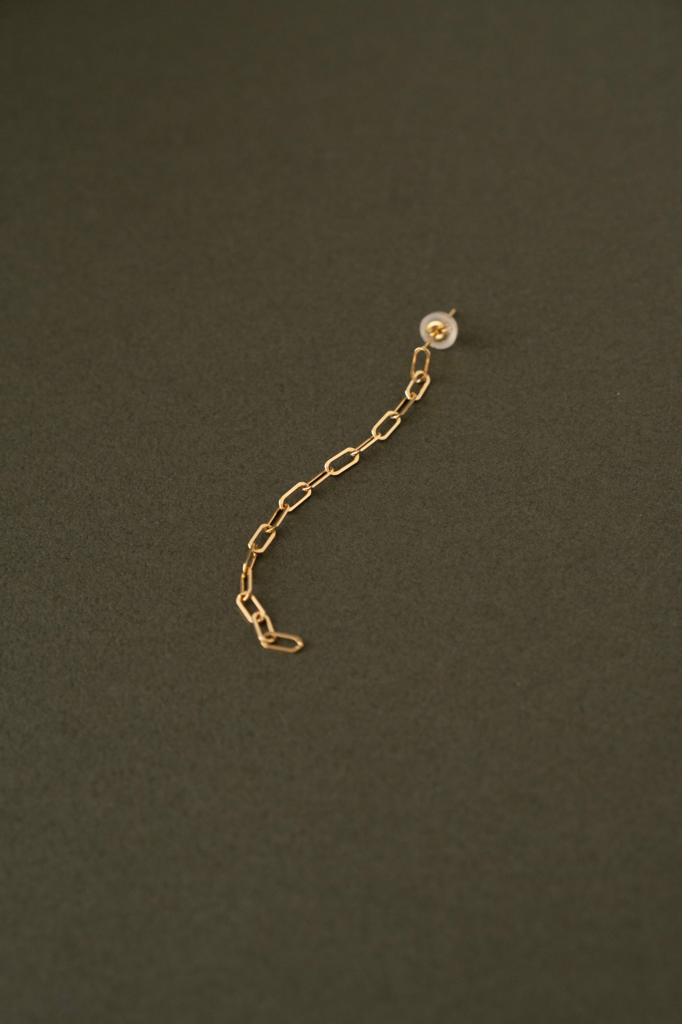 MONAKA jewellery Chain Pierced Earrring /K18