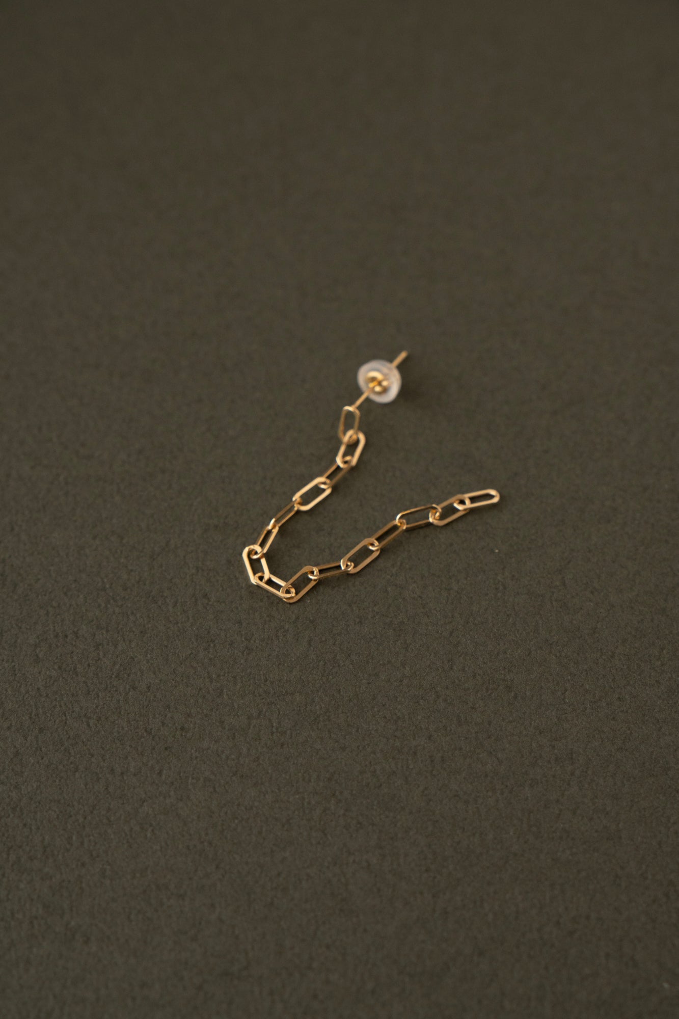 MONAKA jewellery Chain Pierced Earrring /K18