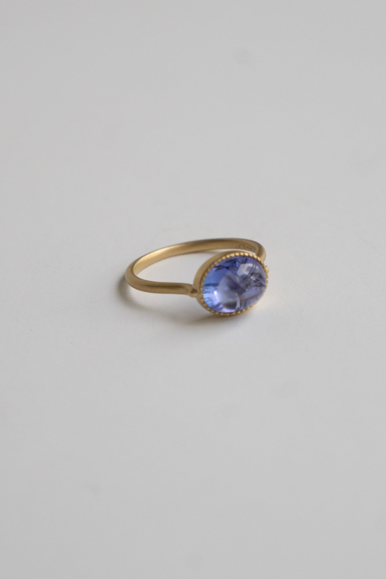 MONAKA jewellery Milgrain Tanzanite Ring /K18