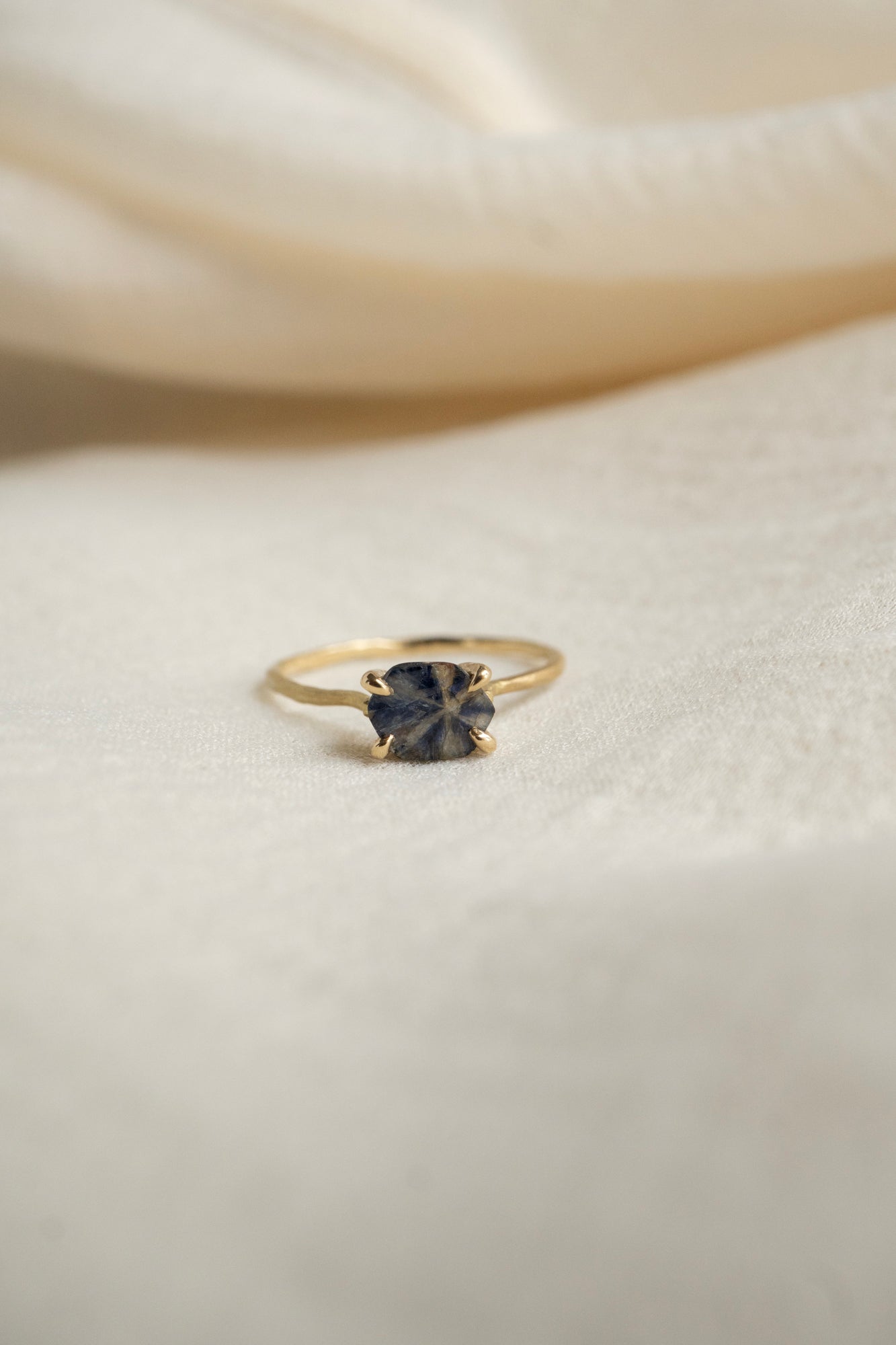 MONAKA jewellery Trapiche Sapphire Ring モナカジュエリー