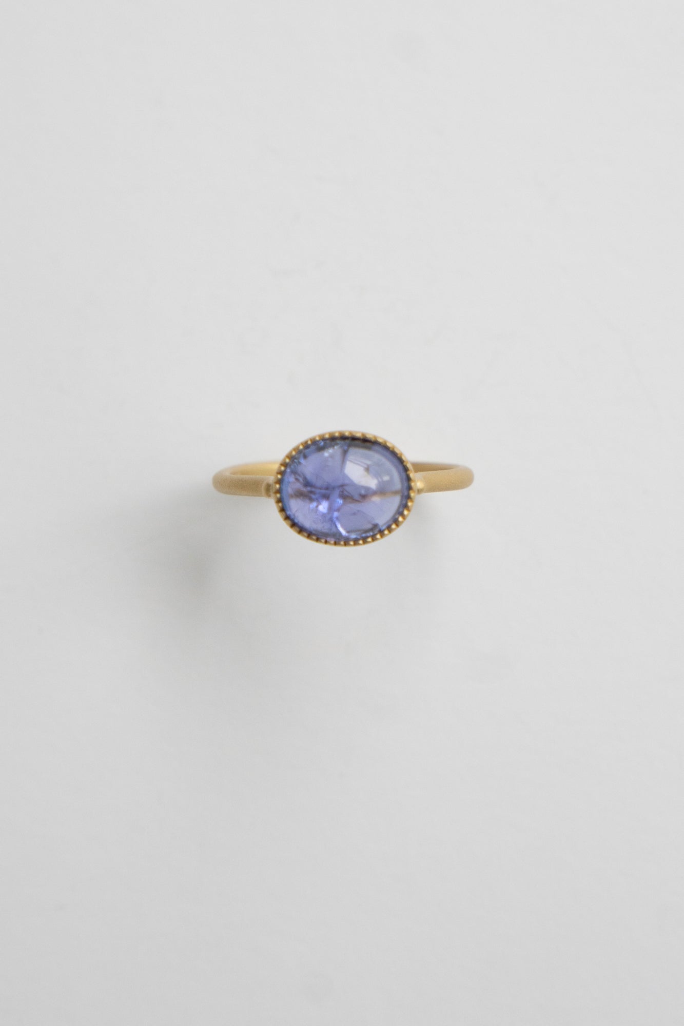 MONAKA jewellery Milgrain Tanzanite Ring /K18
