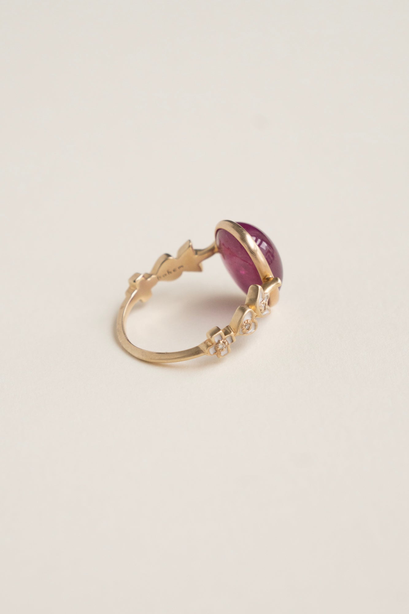 bohem Crown collection Ruby Ring /K10