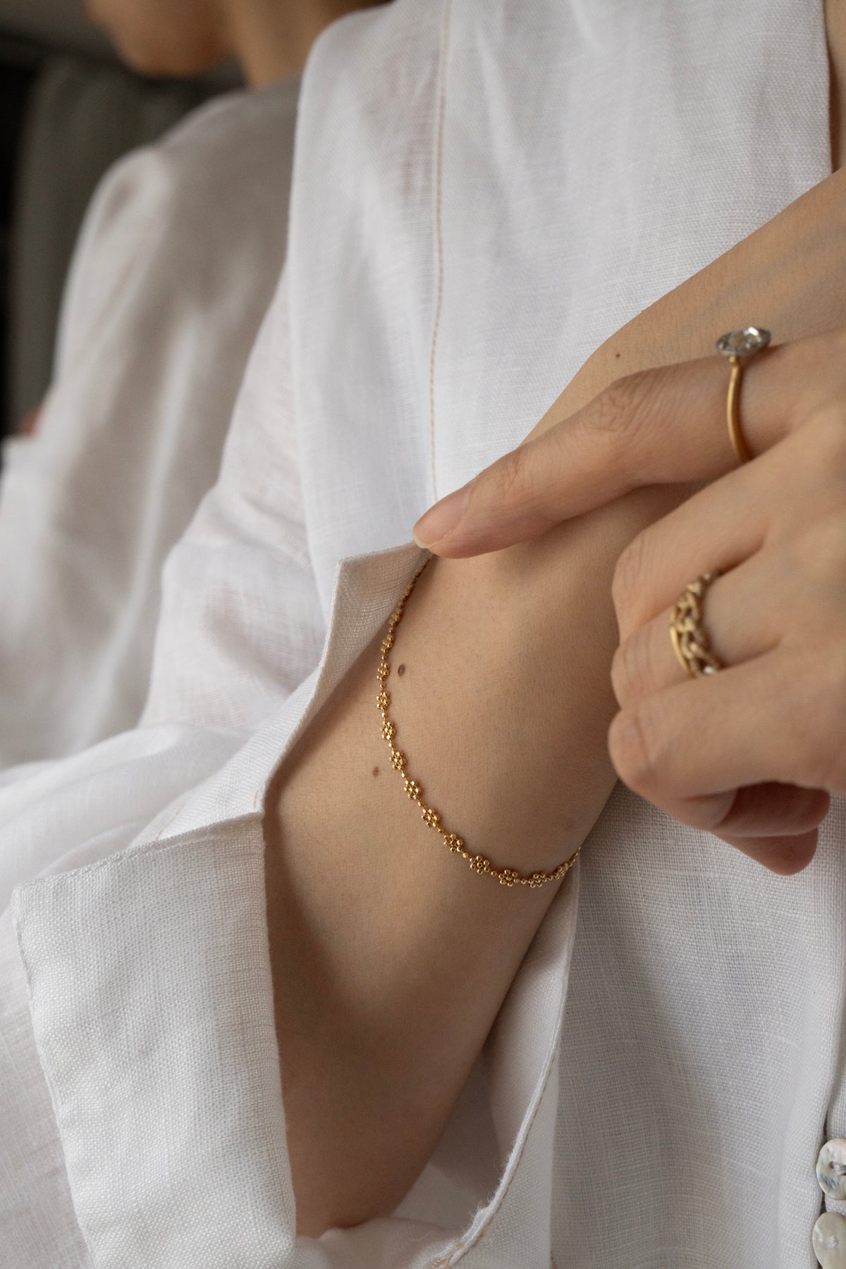 MONAKA jewellery Daisy Bracelet /K18