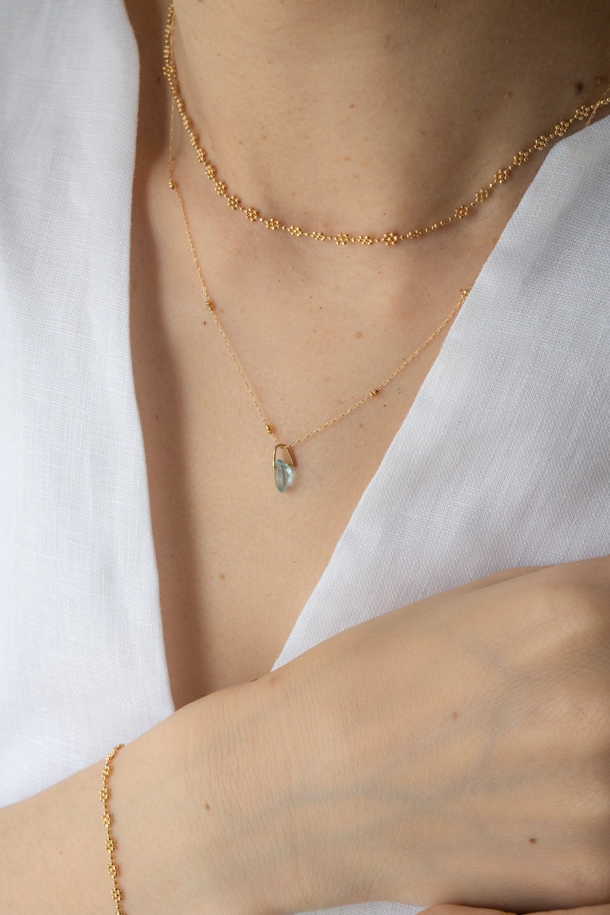 MONAKA jewellery Daisy Necklace /K18