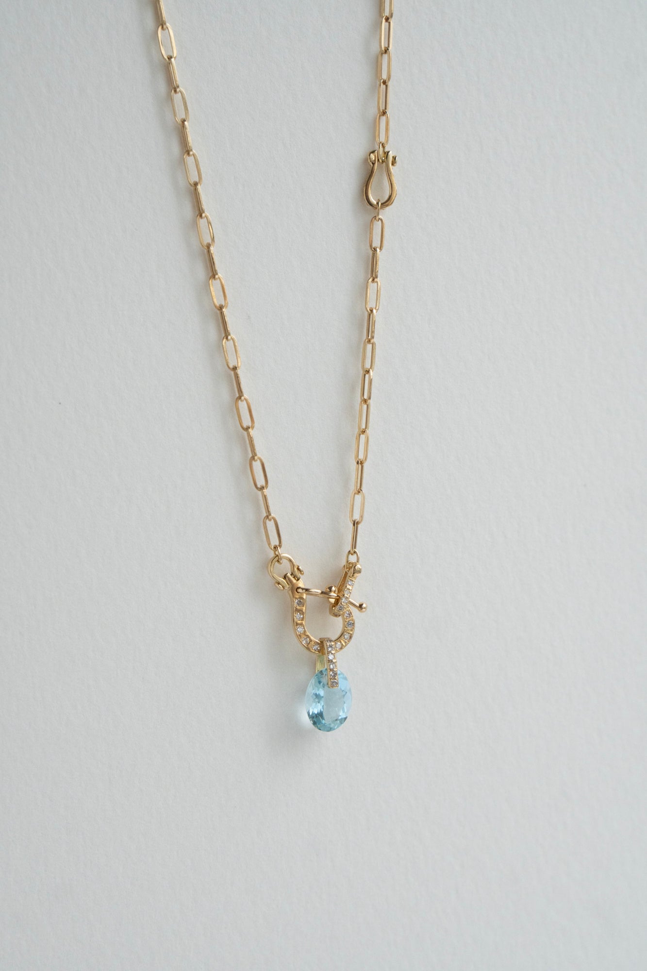 MONAKA jewellery モナカジュエリー Hibiki Aquamarine Pendant Charm