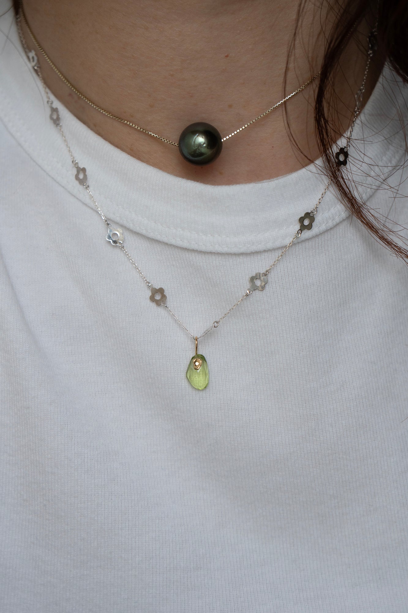 MONAKA jewellery Flat Peridot モナカジュエリー ペリドット