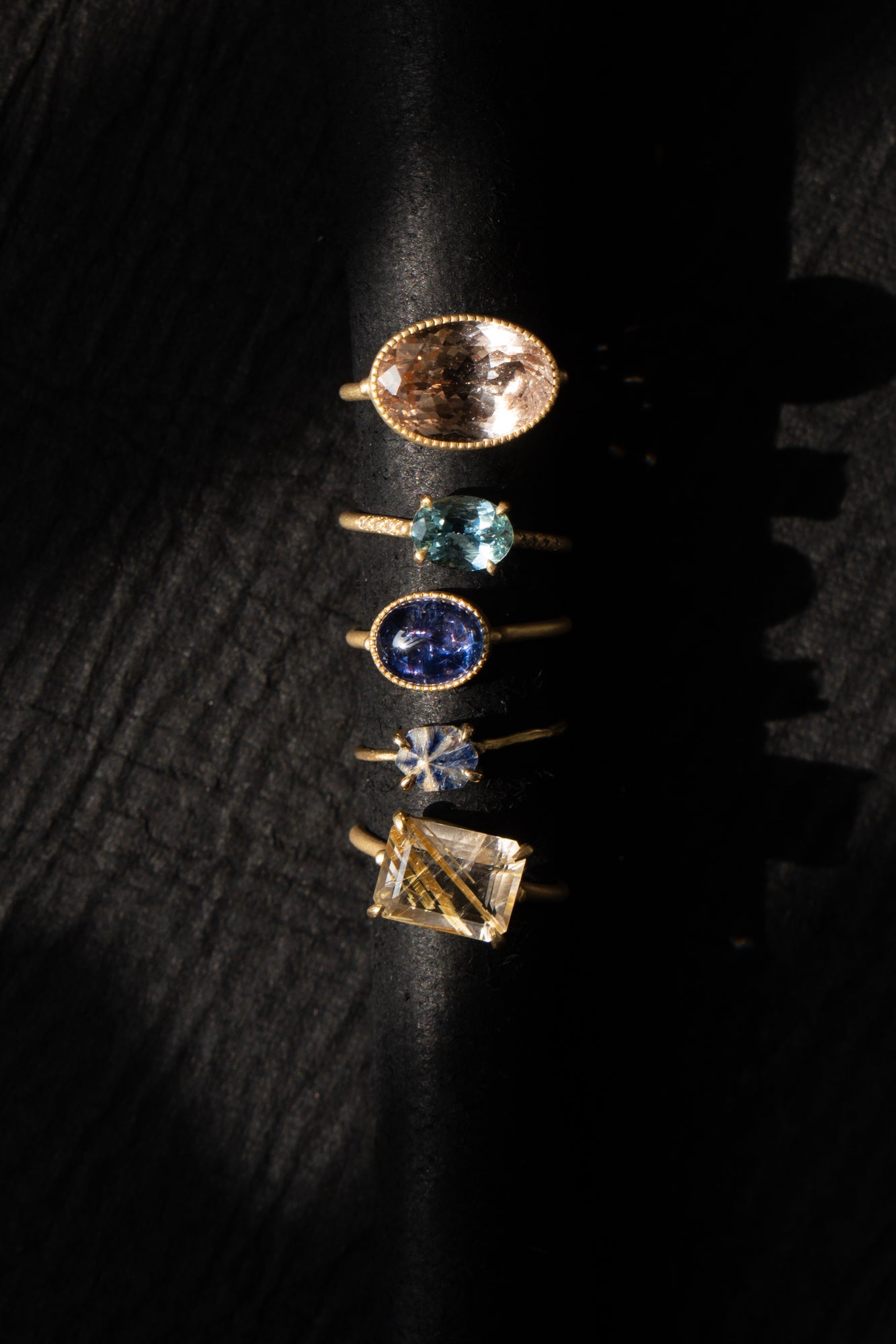 MONAKA jewellery Milgrain Tanzanite Ring /K18