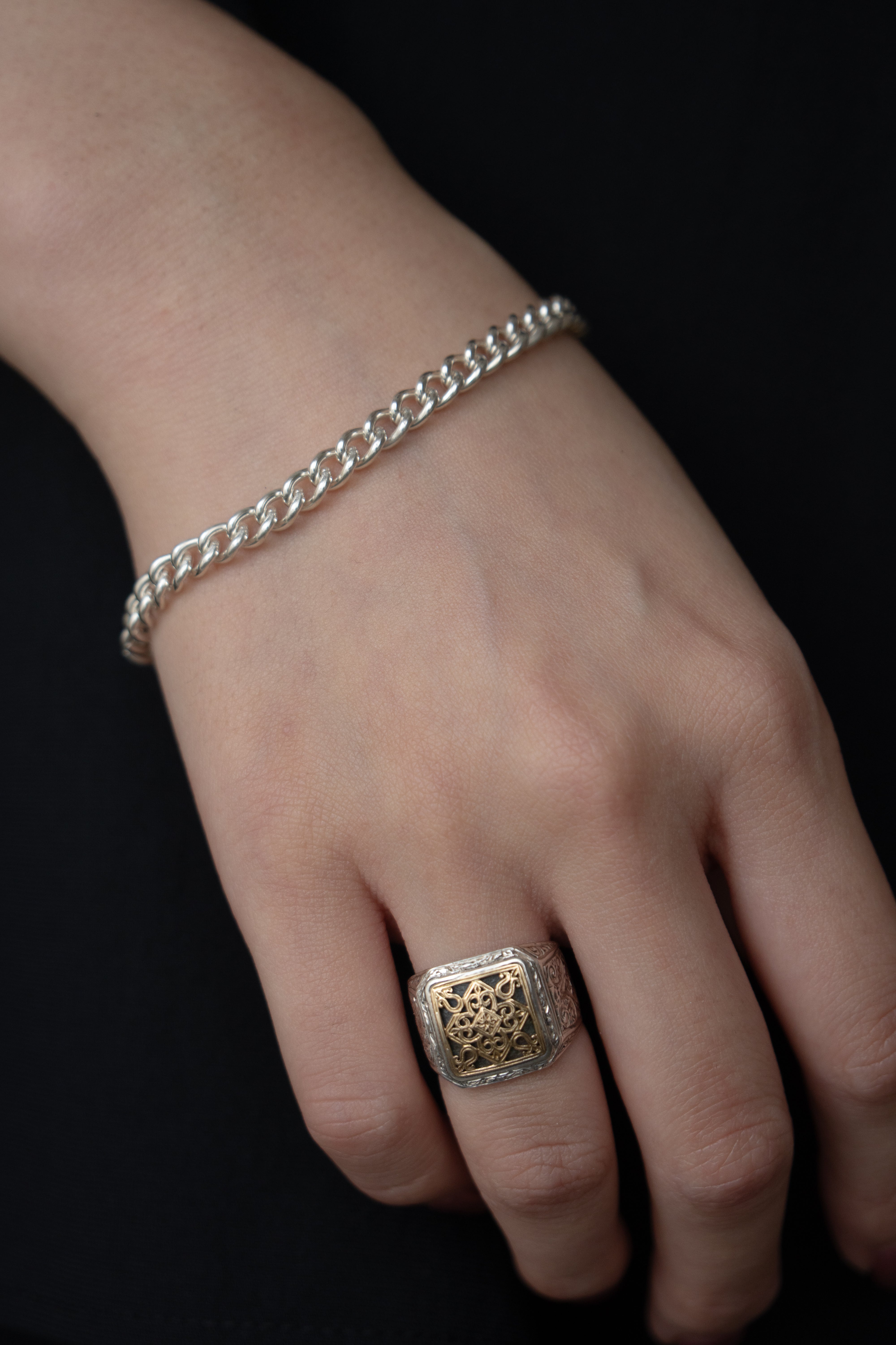 WAKAN SILVER SMITH ワカンシルバースミス Horse Shoe Gourmette