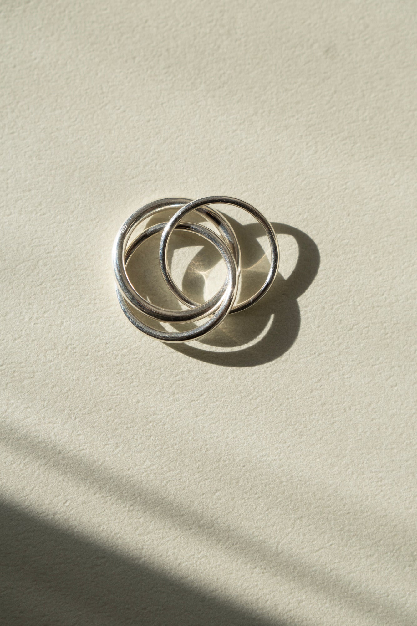 simmon Three Ring Silver