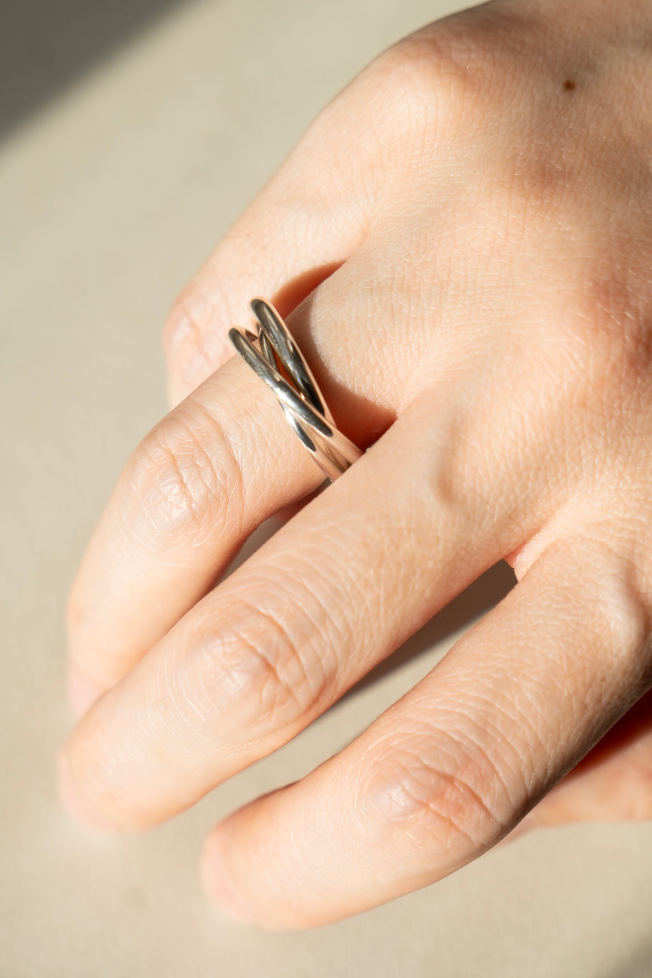 simmon Three Ring Silver