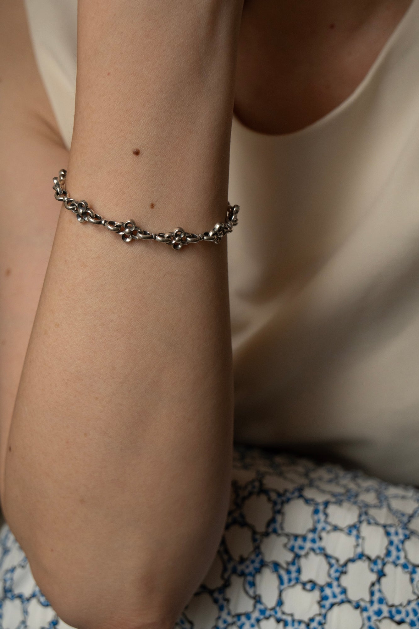 Gerochristo The Flower Chain Bracelet ジェロクリスト フラワー
