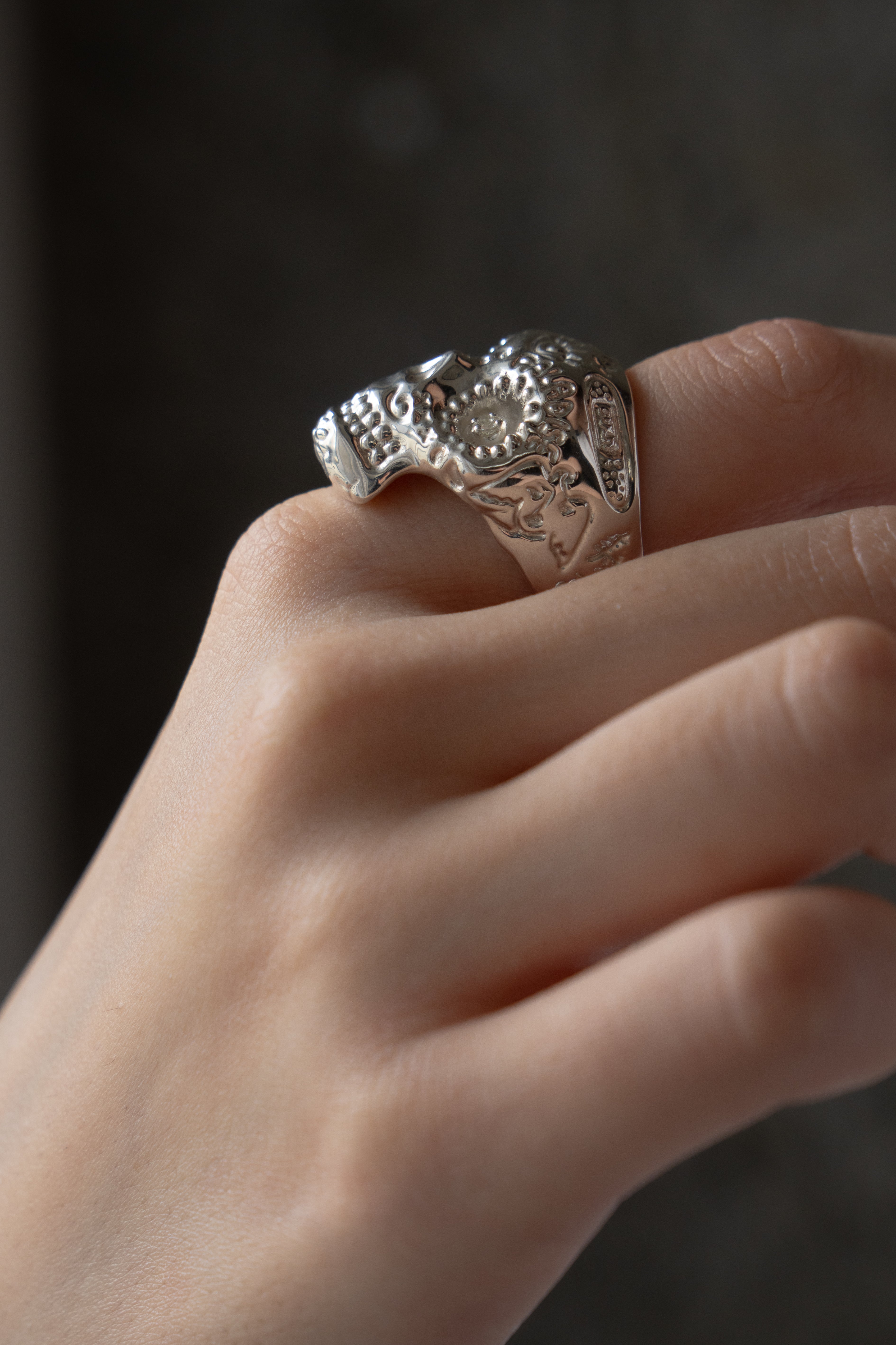 PALA パラ Sweet Sugar Skull Ring シュガースカルリング /Silver